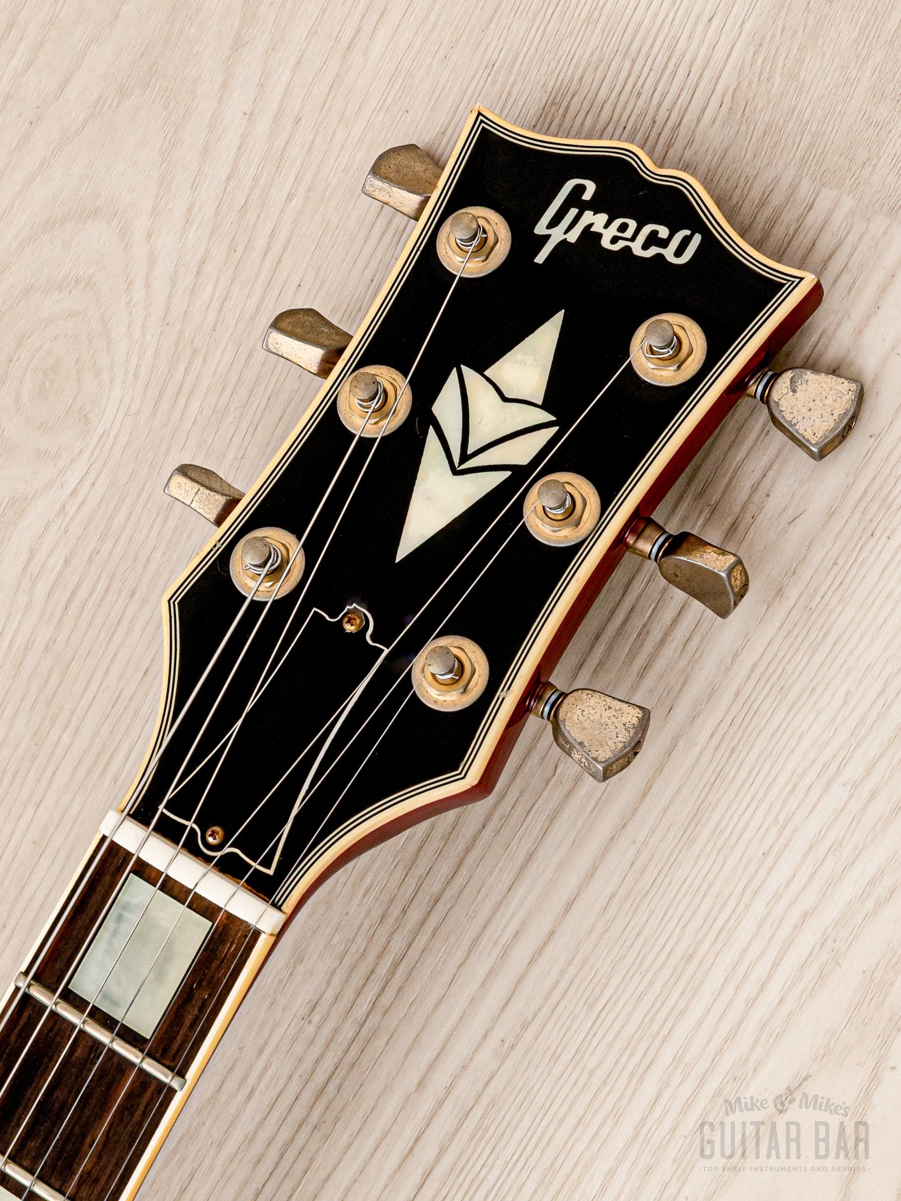 1987 Greco Mint Collection EGC68-70 Custom Flame Top Vintage Guitar 100% Original w/ Case, Japan Fujigen