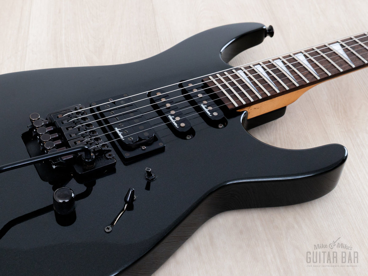 1991 Charvel by Jackson SSH superstrat pickups and tremolo