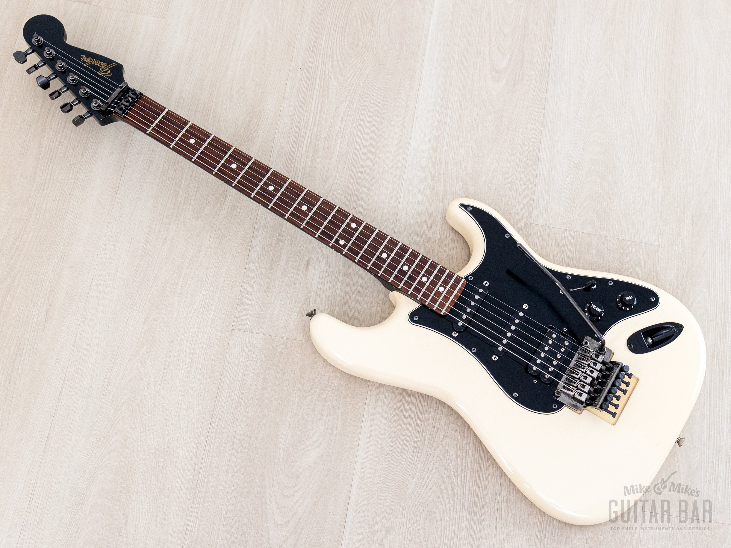2012 Fender Stratocaster ST62-FR SSH Superstrat Vintage White w/ Floyd