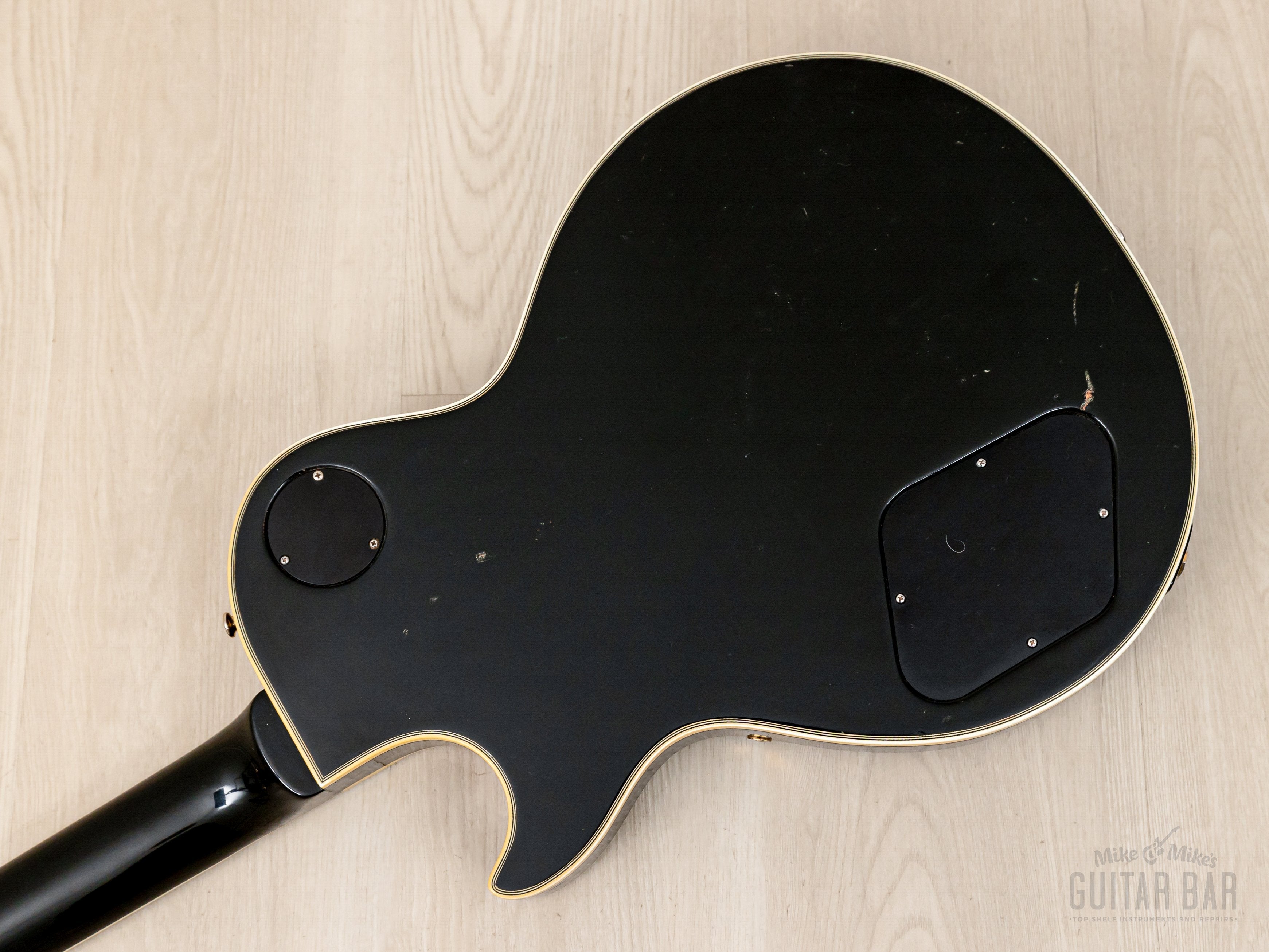 1976 Gibson Les Paul Custom Black Beauty Vintage Electric Guitar w/ T Tops, Case