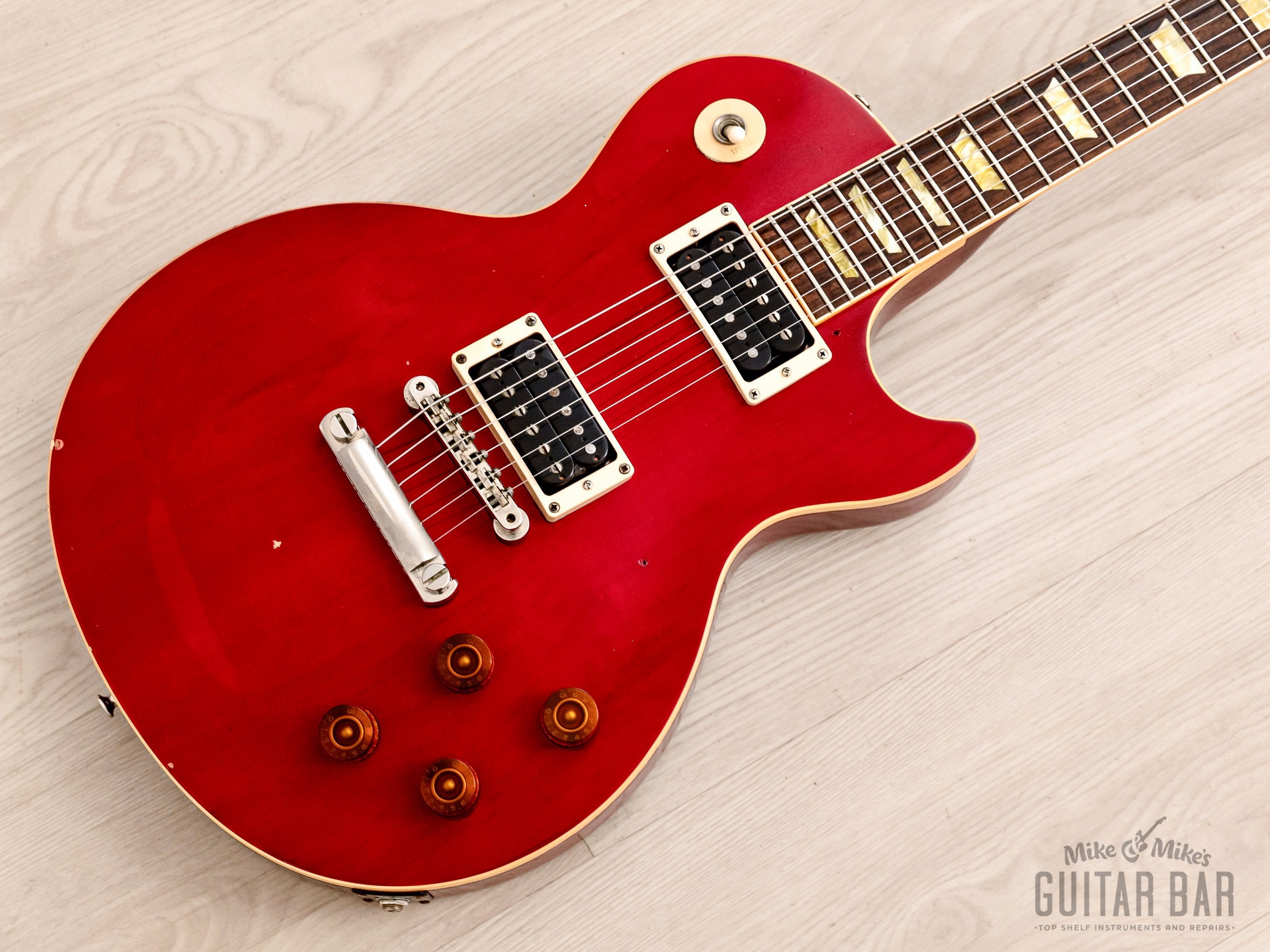 2002 Gibson Les Paul Classic Cherry w/ 496R & 500T Humbuckers, Case