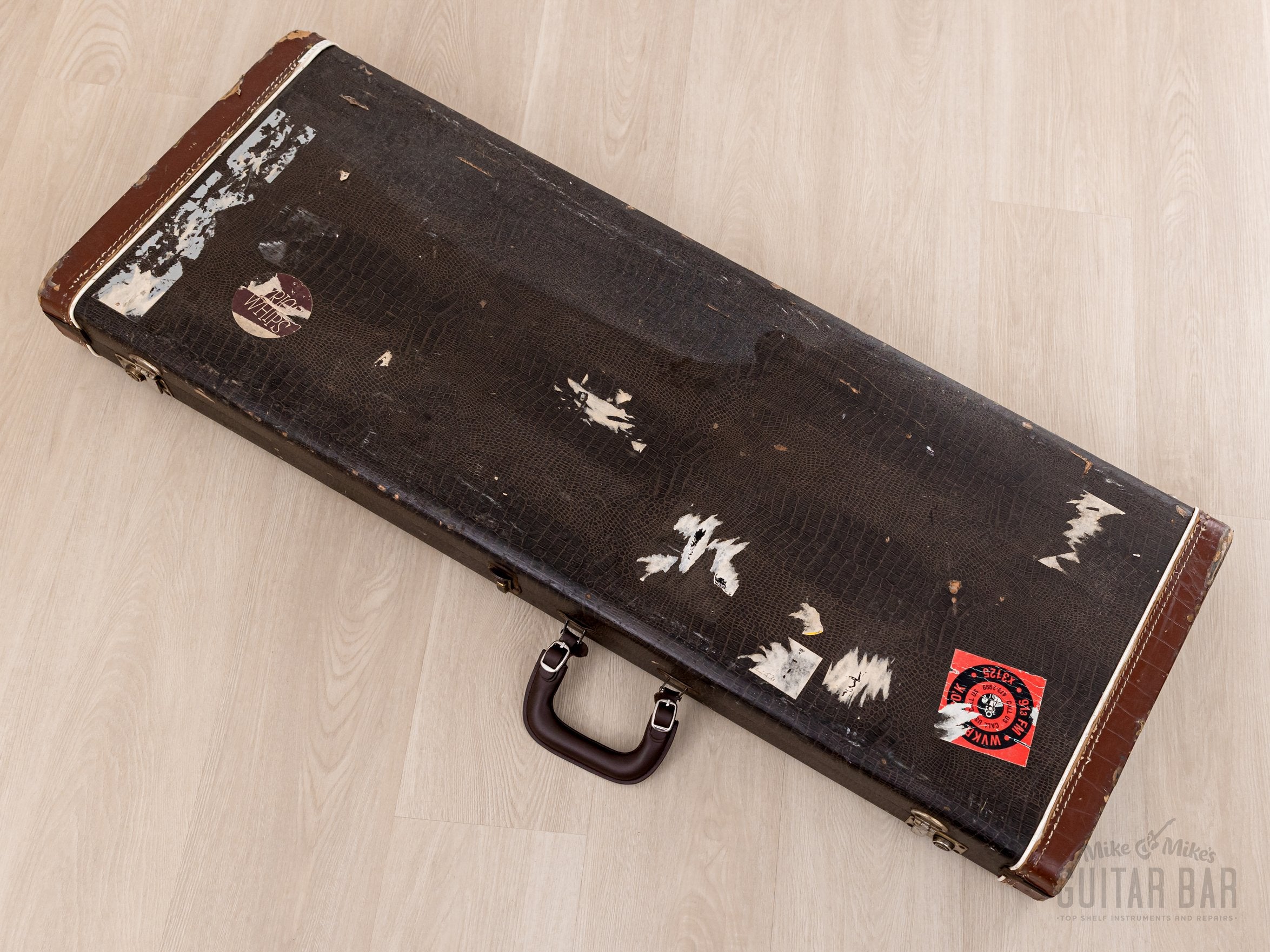 1964 Mosrite Ventures Model Vintage Guitar Red Sunburst w/ Vibramute,