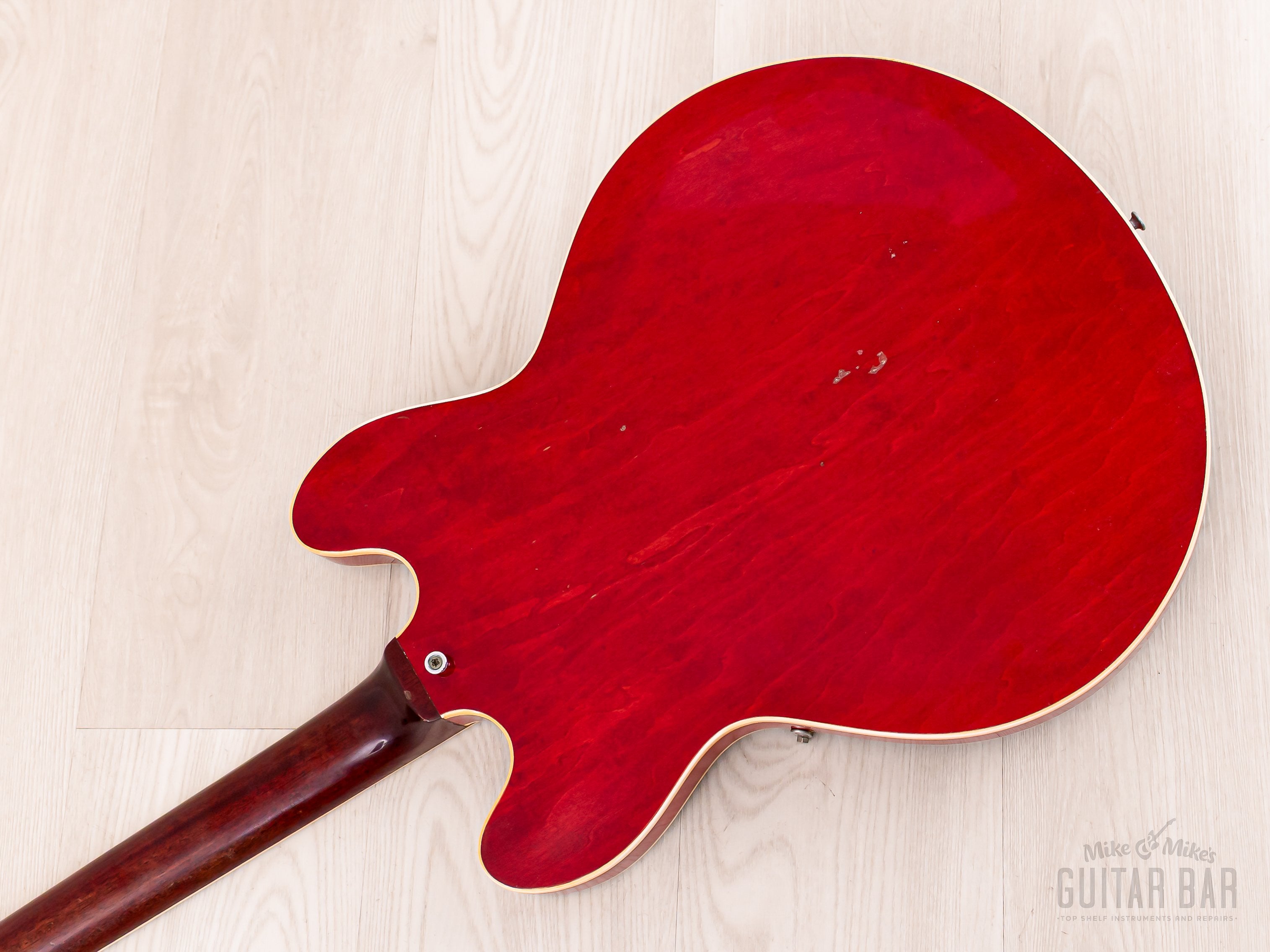 1969 Gibson ES-335 TDC Vintage Guitar Cherry, Stoptail Conversion w/ P