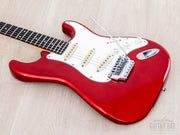 Angled glamour view of the Candy Apple Red body