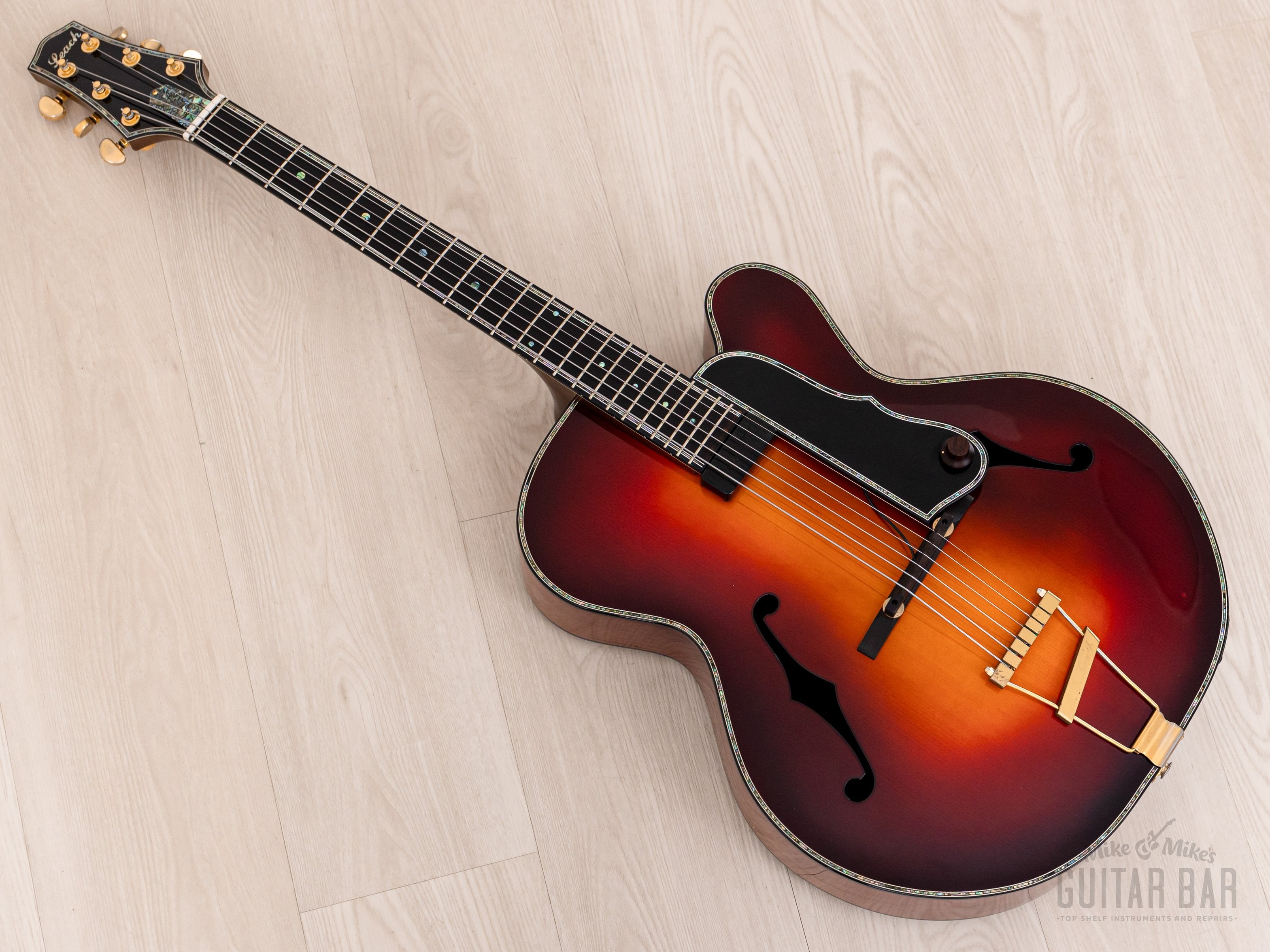 Harvey Leach Cutaway Archtop 17