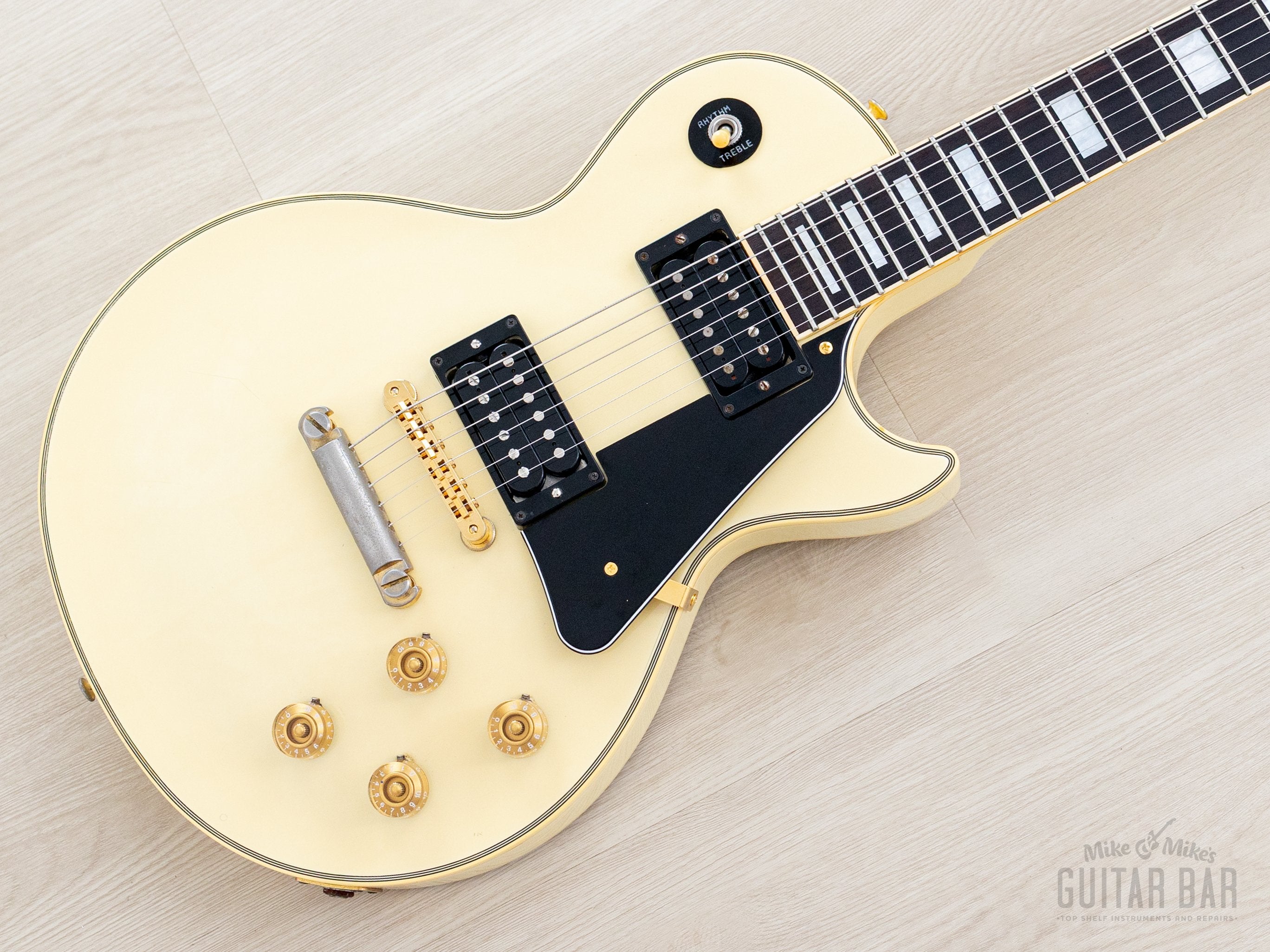 Orville by Gibson LP custom 1989年製 1989 Orville by Gibson Les Paul Custom Alpine White, Gibson-Licensed w