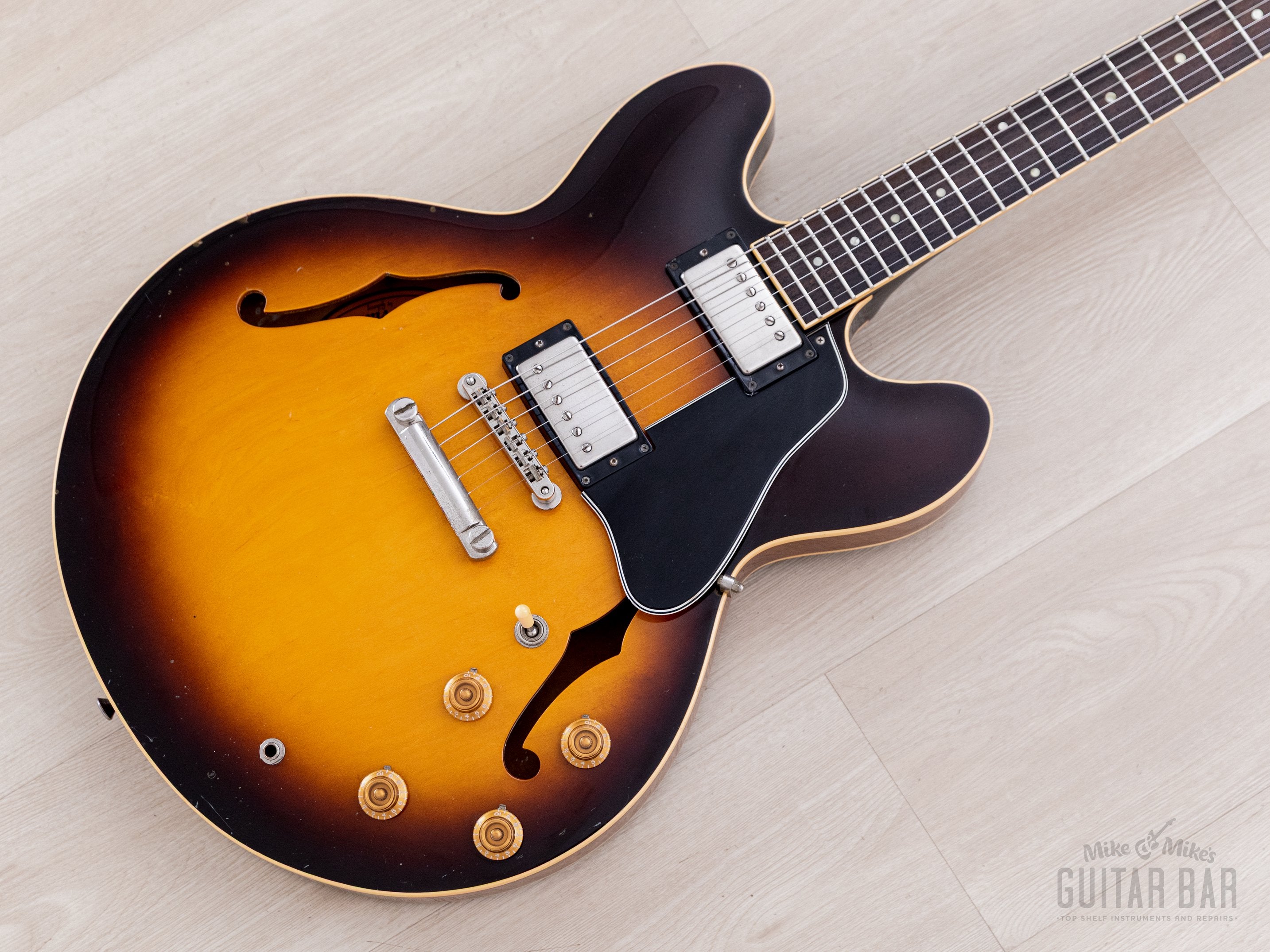 1990 Orville by Gibson ES-335 Dot Sunburst 100% Original, Japan Terada