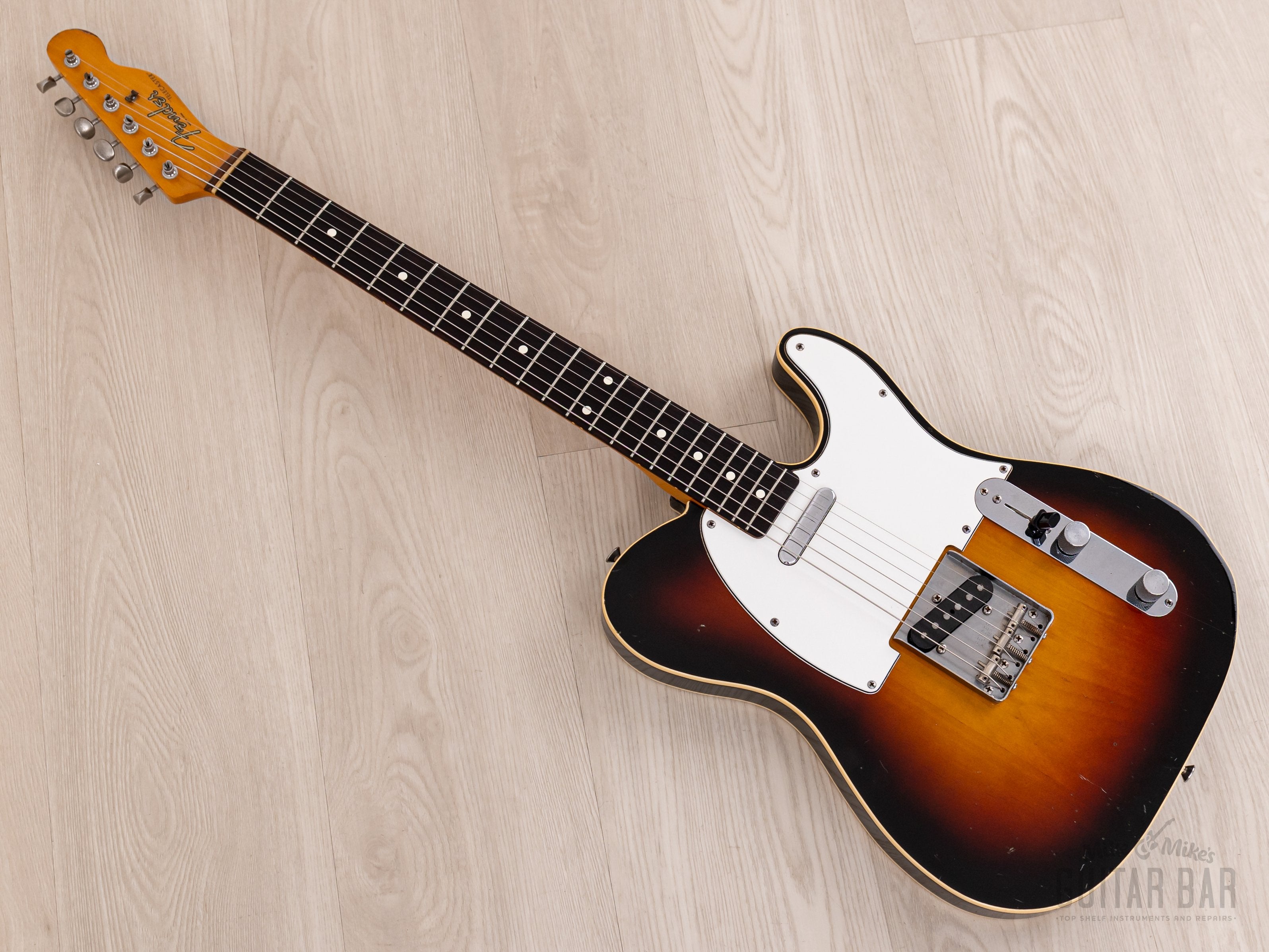 1983 Fender Telecaster Custom ‘62 Vintage Reissue TL62B-70 Sunburst  A-Serial, Japan MIJ Fujigen