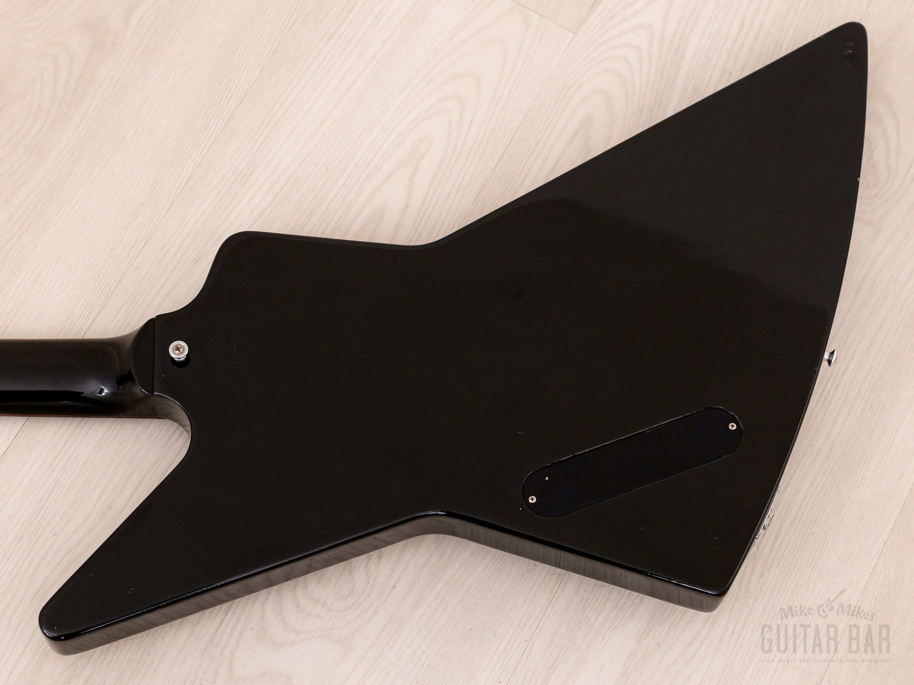 2012 Gibson Explorer '76 Vintage Reissue Ebony w/ Case