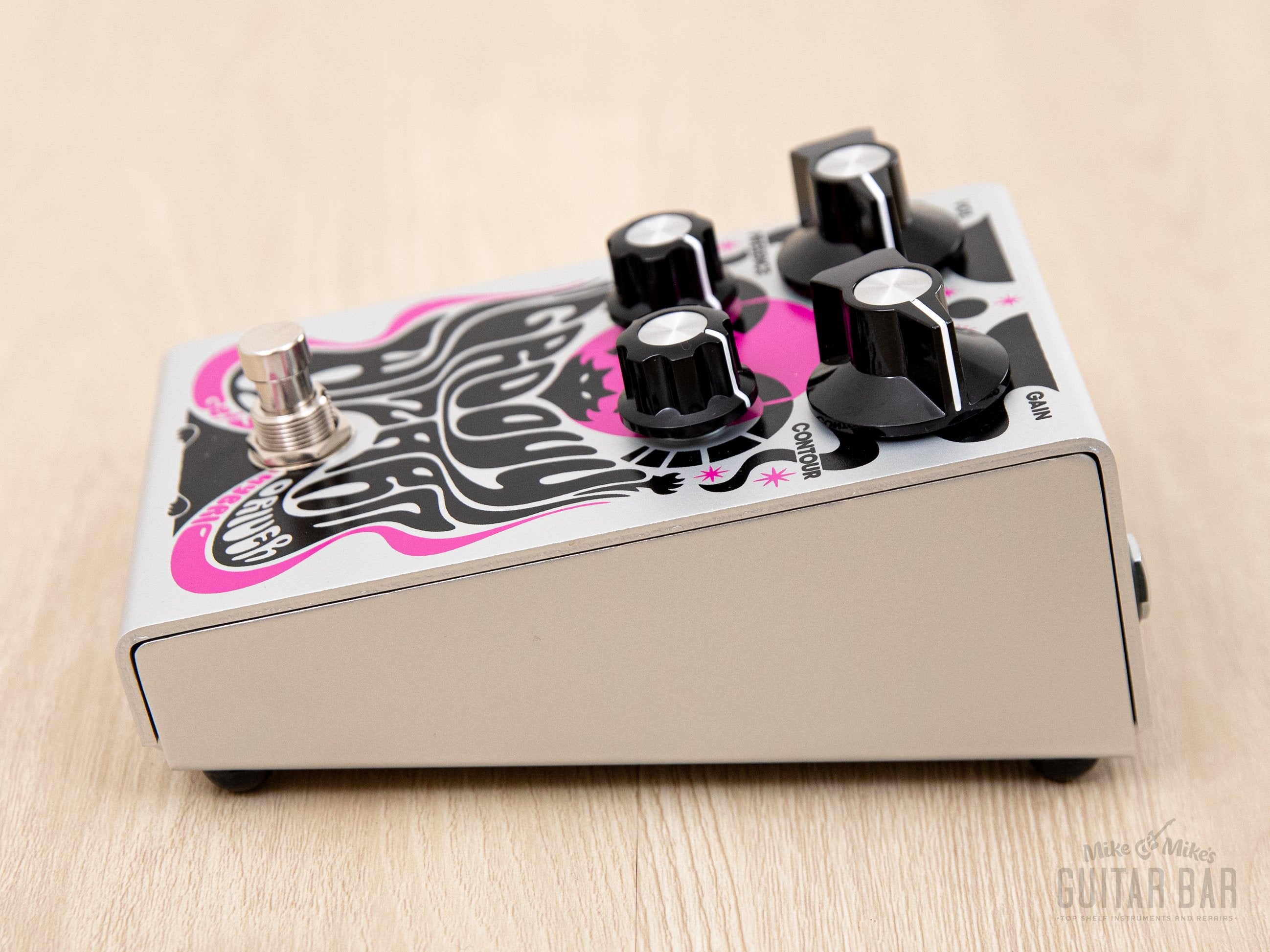 kittycasterFX Groovy Wizard Fuzz Driver Guitar Effects Pedal w/ Box