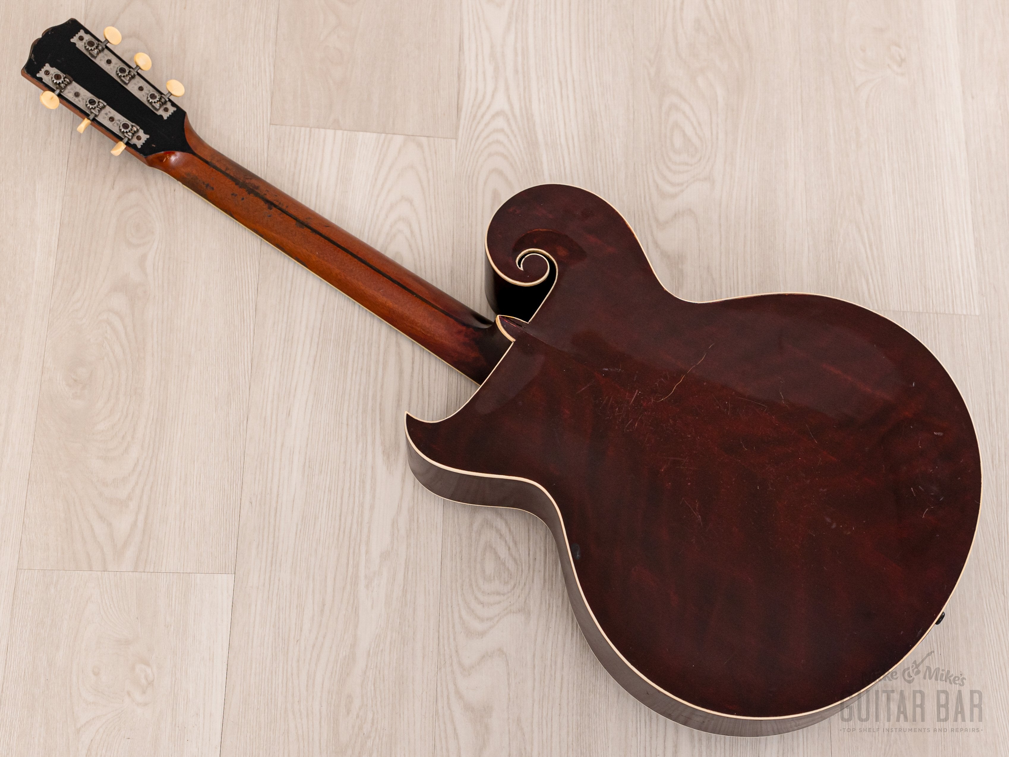 1920 Gibson Style O Vintage Scroll Body Carved Top Round Soundhole Archtop, Lloyd Loar Era w/ Case