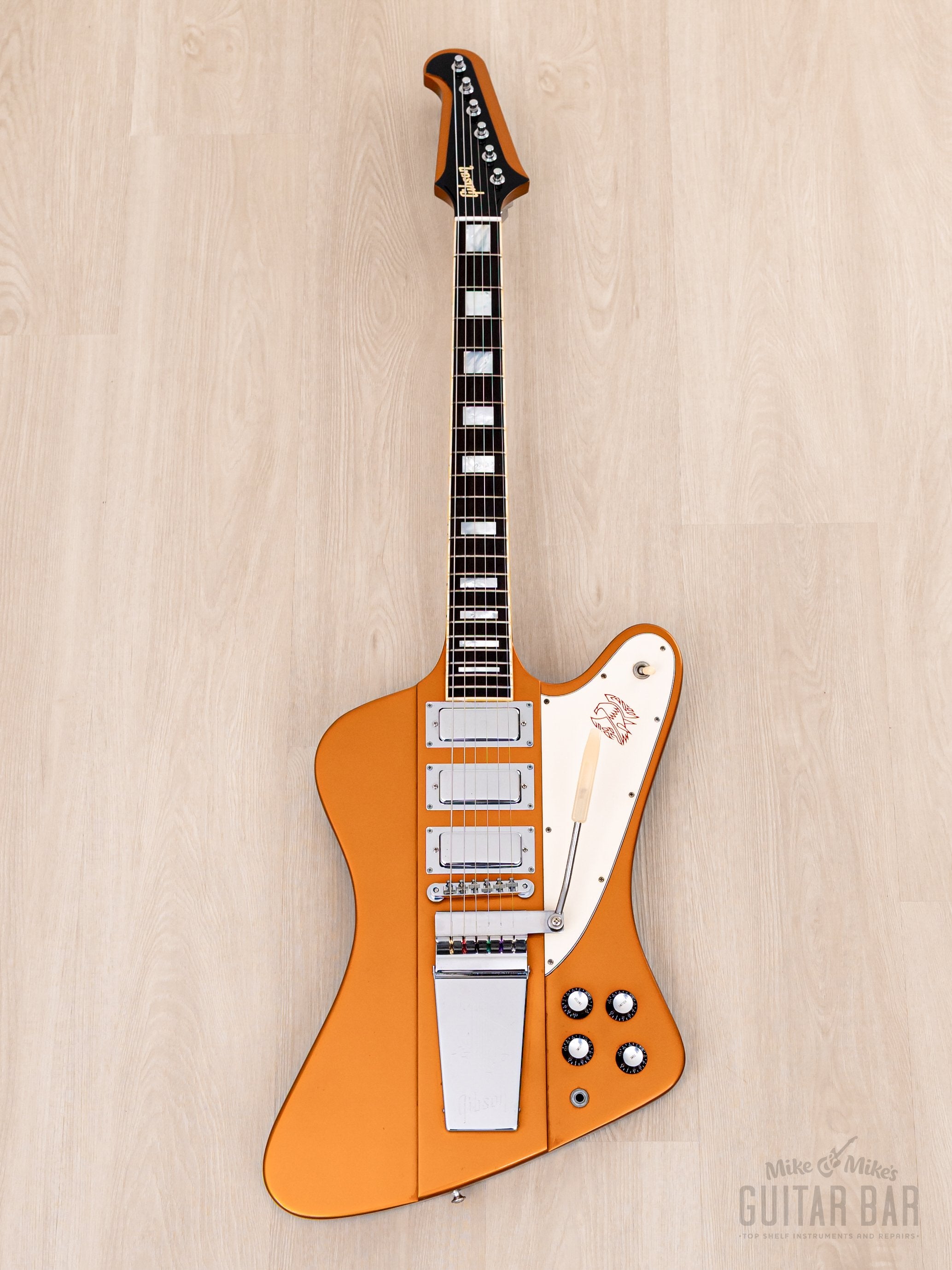 2002 Gibson Firebird VII Reverse Body Copper Near-Mint w/ Hangtags & Case, Yamano
