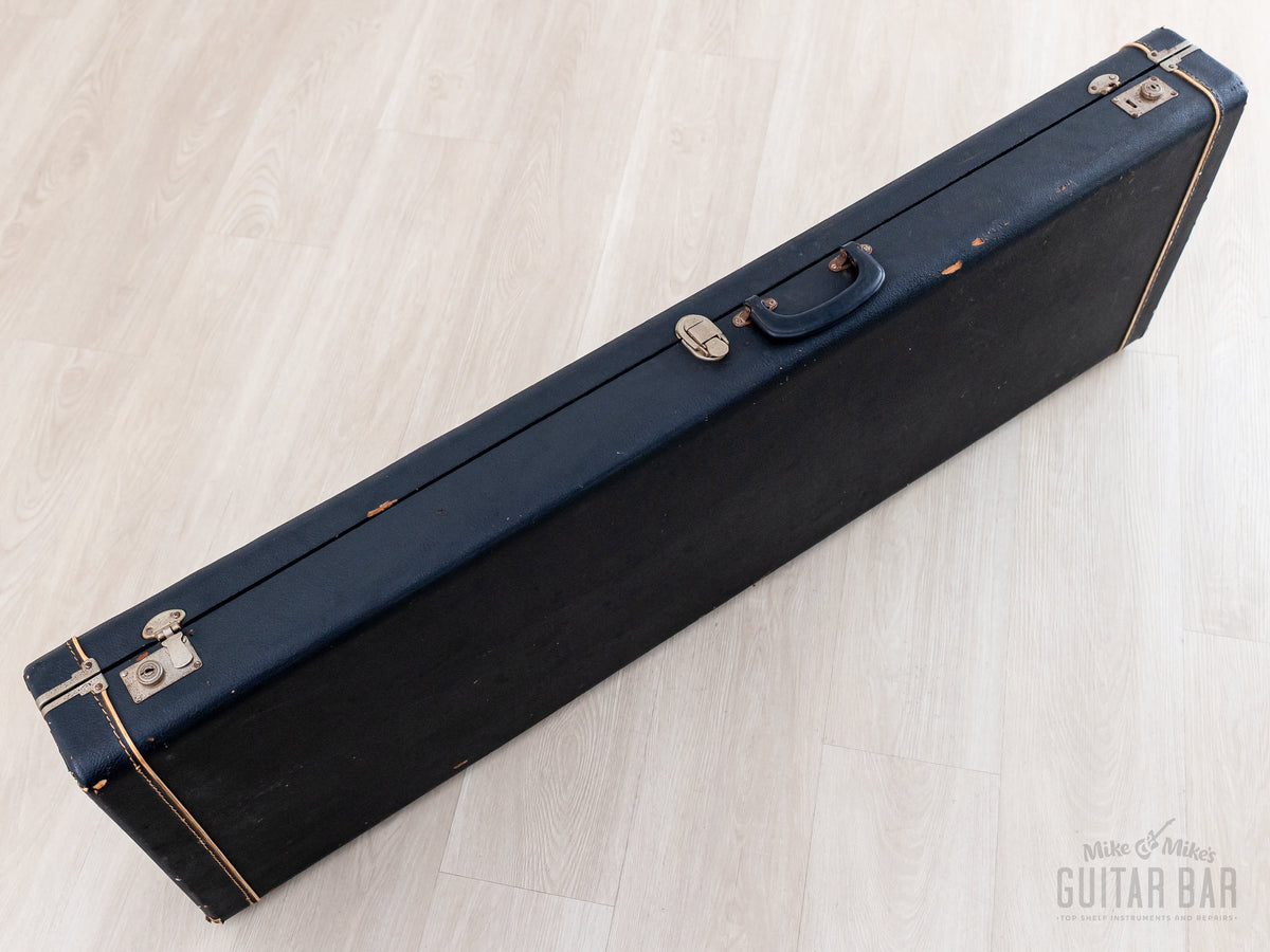 Black tolex hardshell case, closed