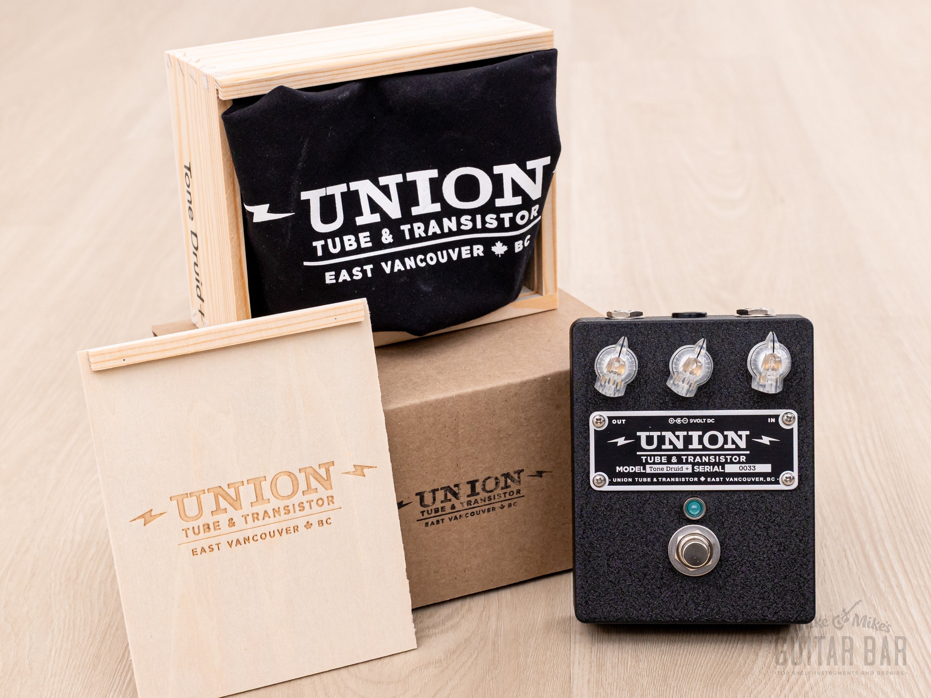 Union Tube & Transistor Tone Druid + Overdrive Guitar Effects Pedal