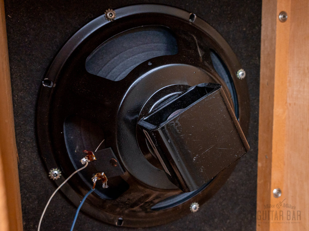 Fender Tremolux 2x10 cabinet second speaker close-up