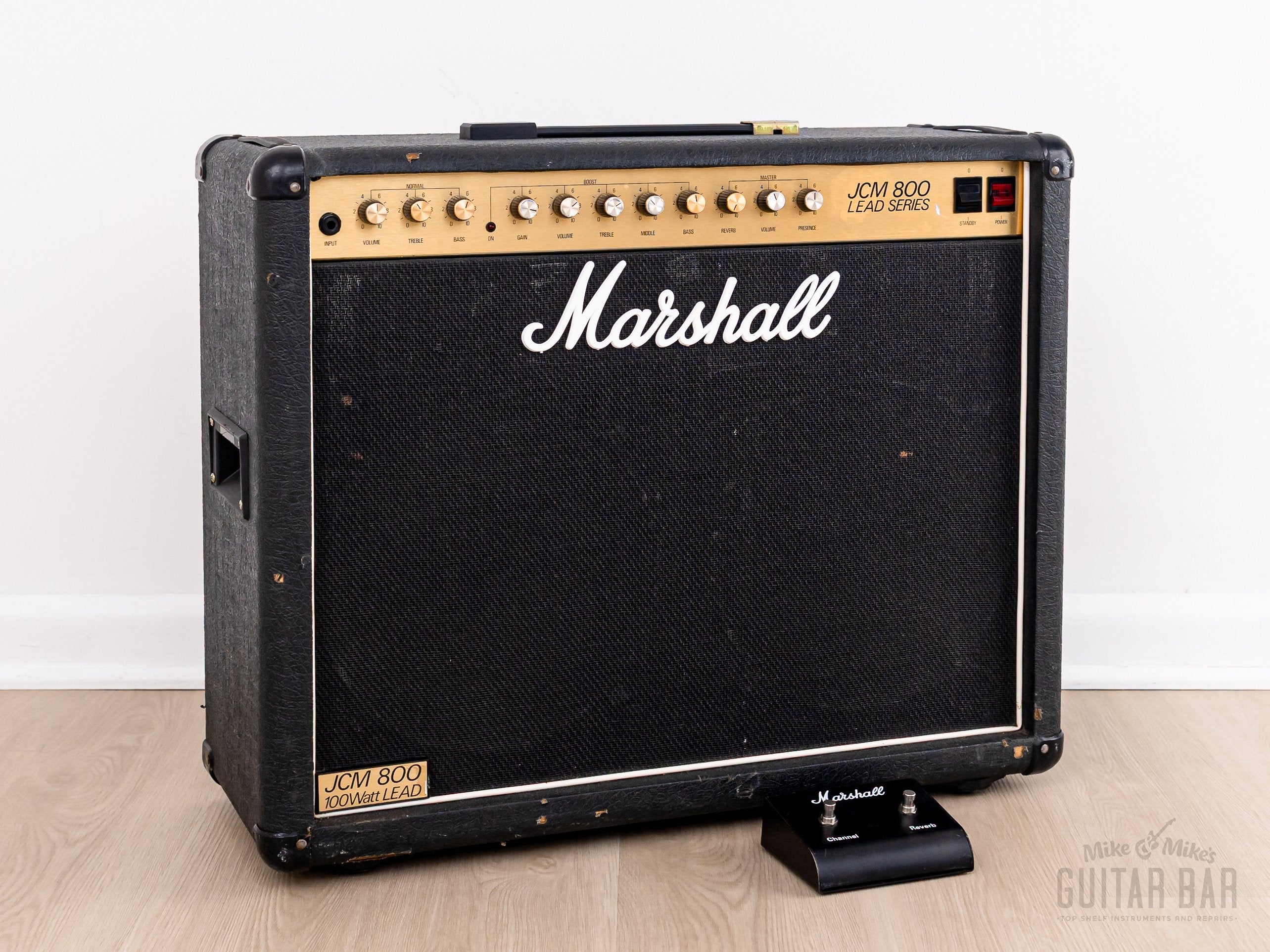 1987 Marshall JCM800 4211 2x12” Vintage Tube Guitar Combo Amp w/ Celestion G12T-75, EL34