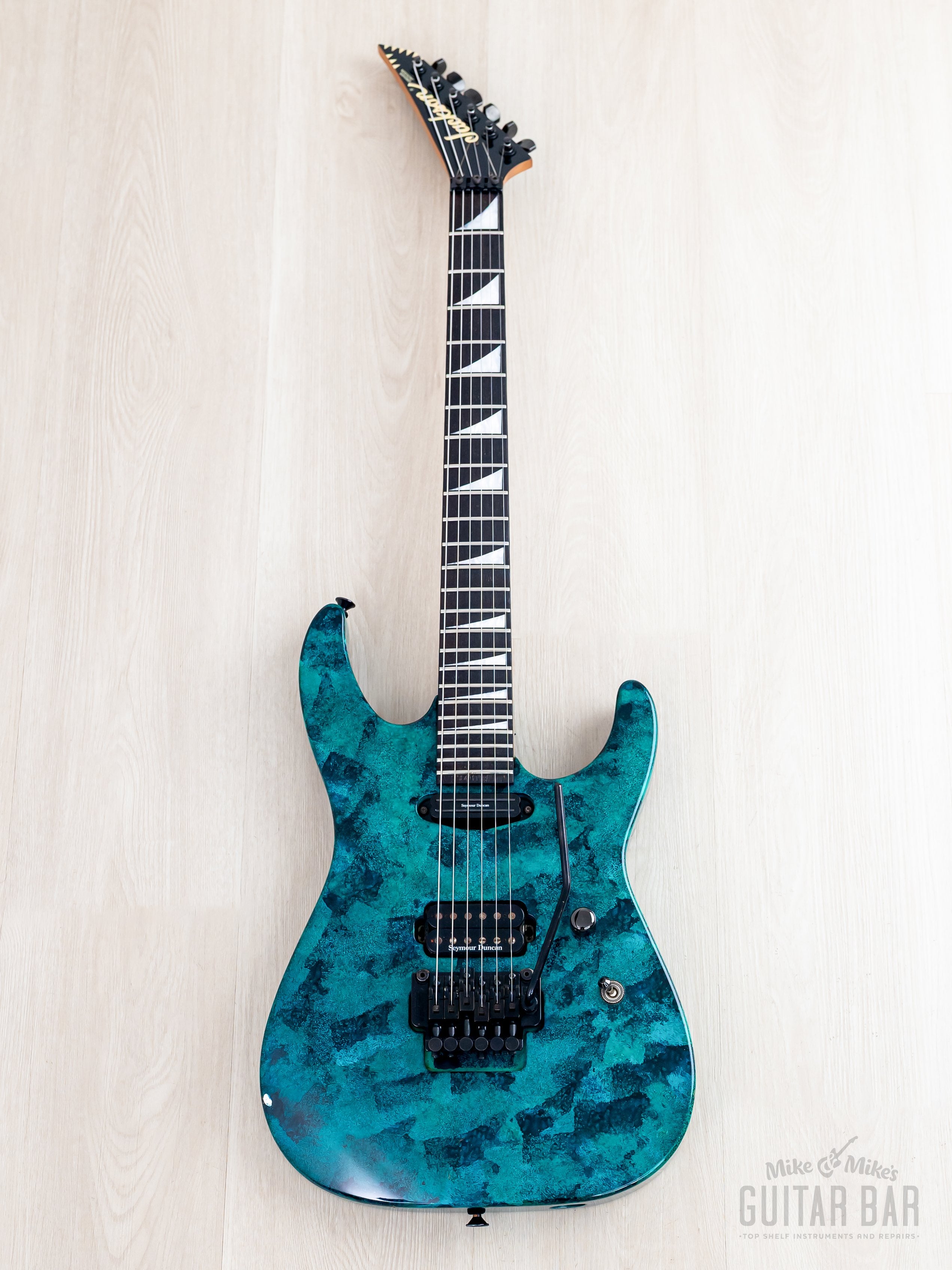 1994 Grover Jackson Doug Aldrich Custom Psycho Green-Blue, Japan