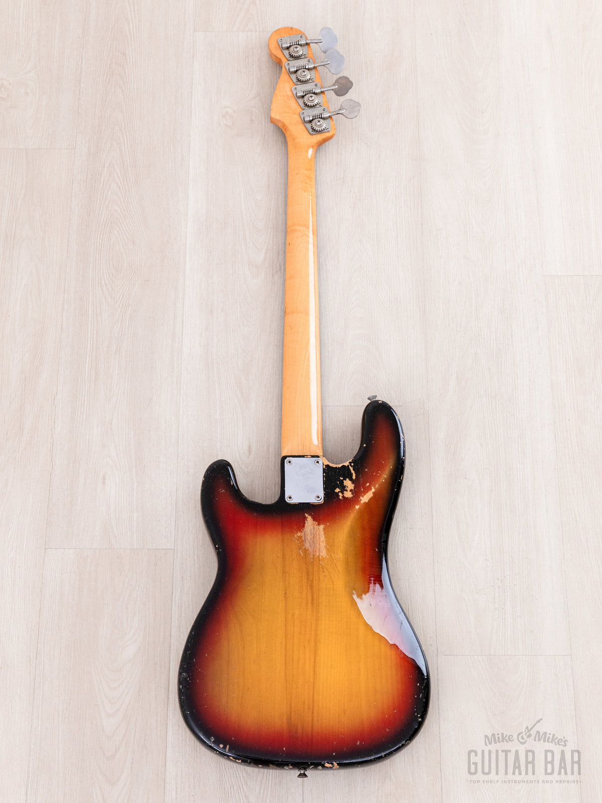 1971 Fender Precision Bass full back view