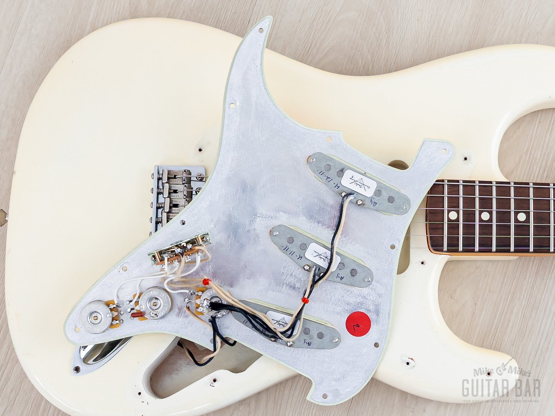 2012 Fender American Vintage Hot Rod '62 Stratocaster Olympic White w/