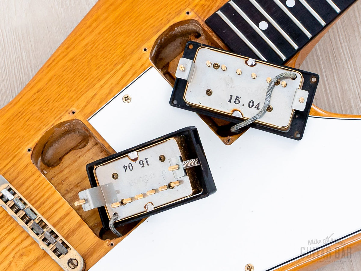Greco EX-800C with pickups lifted from routes