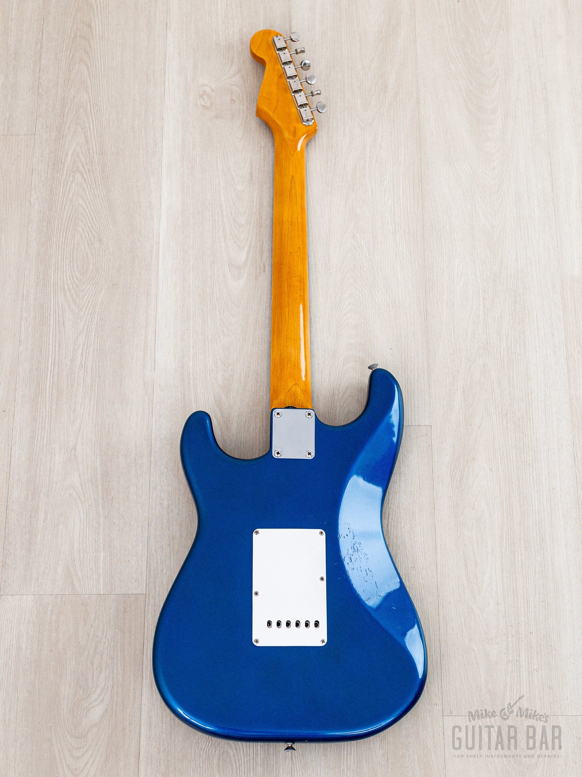 1981 Tokai Springy Sound ST60 Vintage S-Style Guitar Metallic Blue, 10