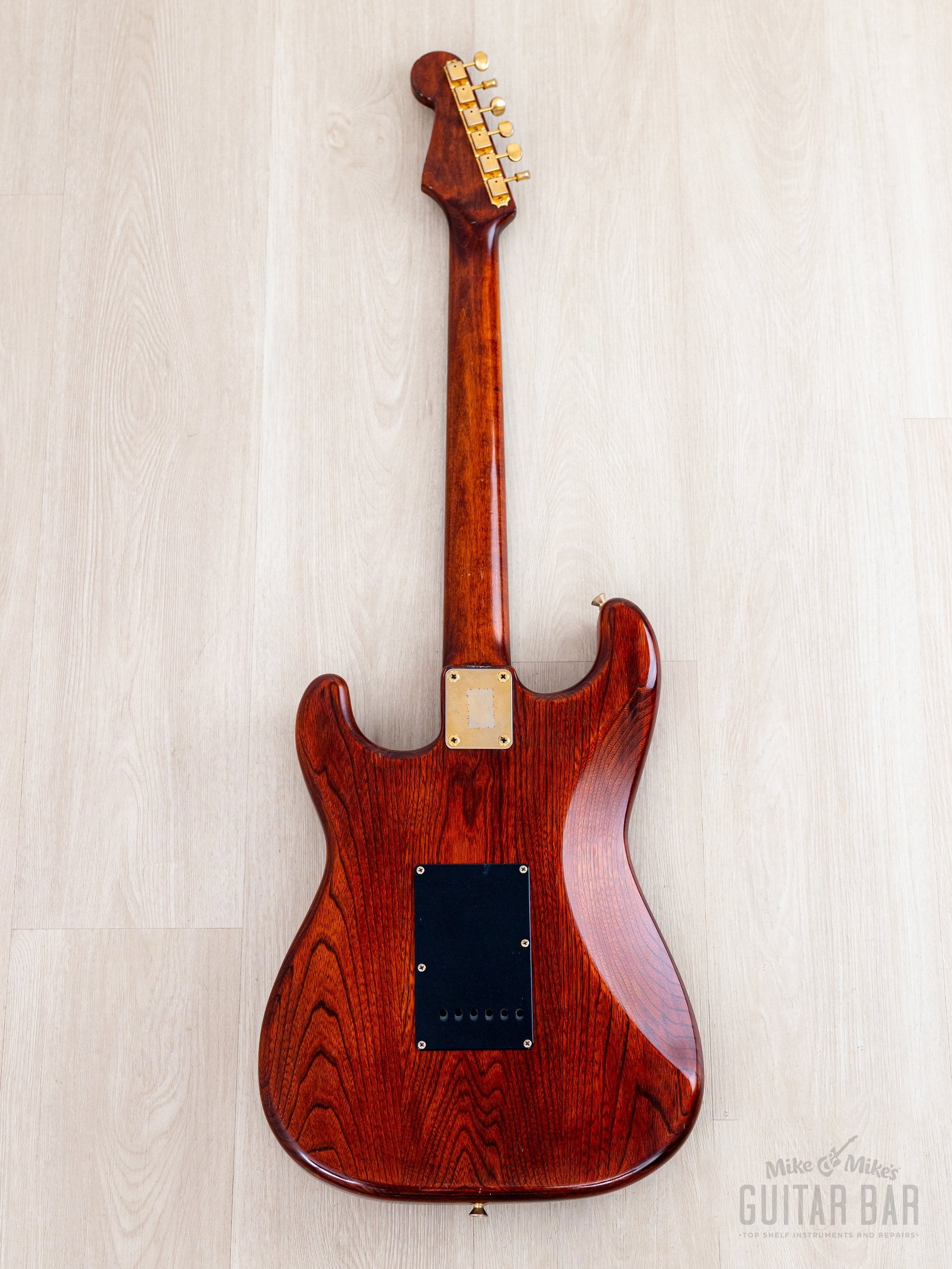 1992 Fender Stratocaster Order Made Walnut Satin Nitro Lacquer w/ Gold