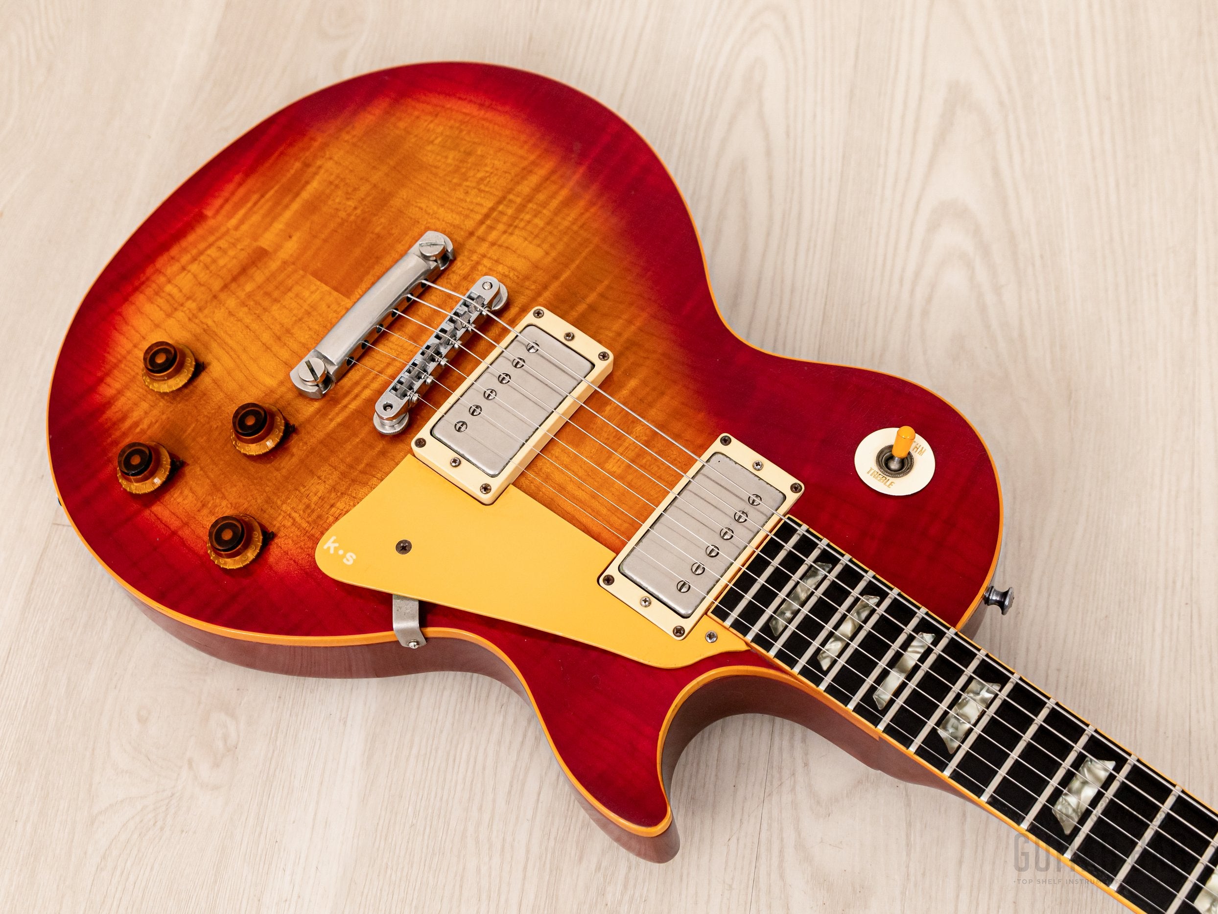 1983 Gibson Pre-Historic 1959 Les Paul Standard R9 Flame Top, 100% Original w/ Tim Shaw PAFs, Case