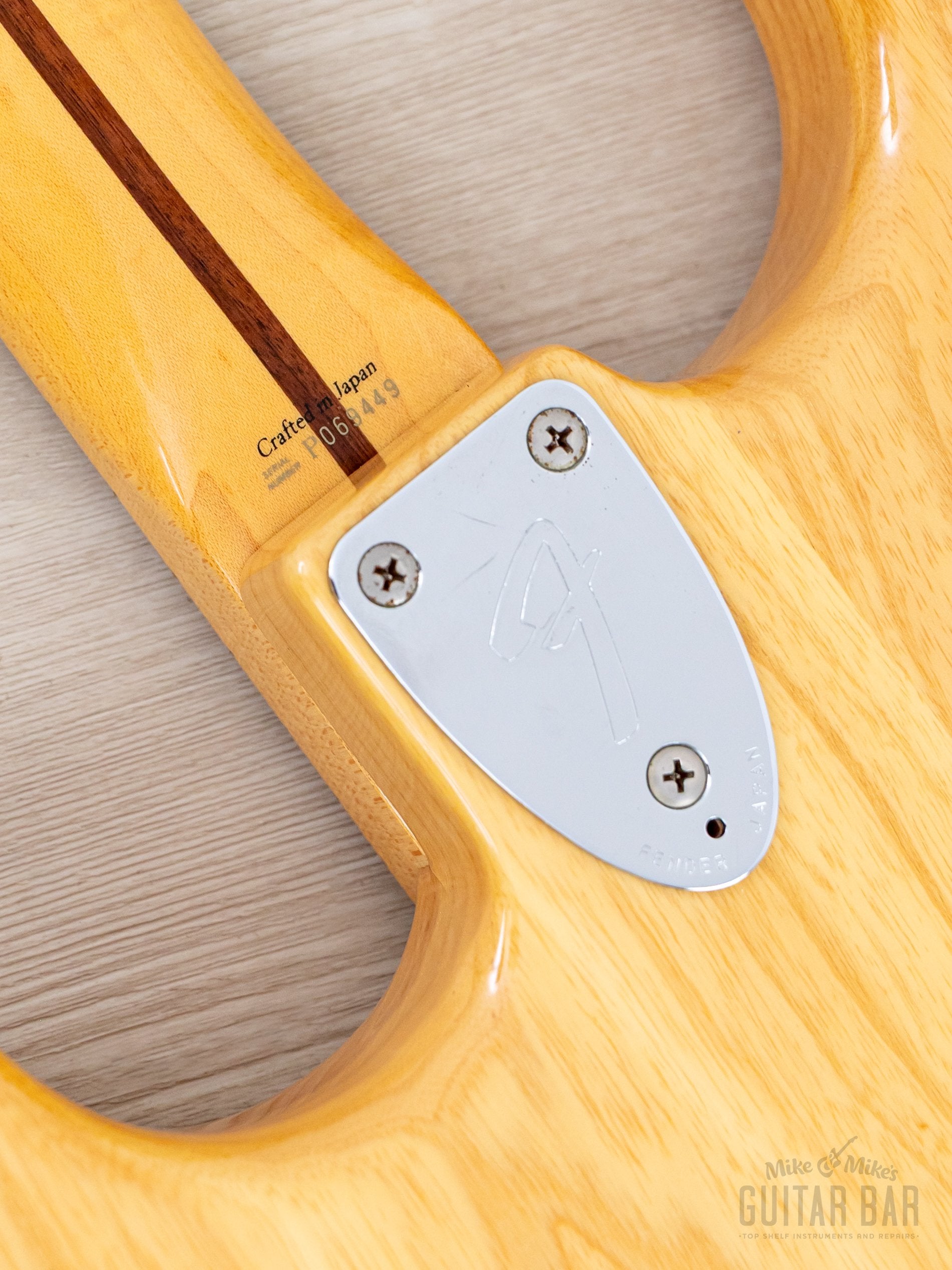 2002 Fender Stratocaster '71 Vintage Reissue ST71-85TX Natural w/ USA