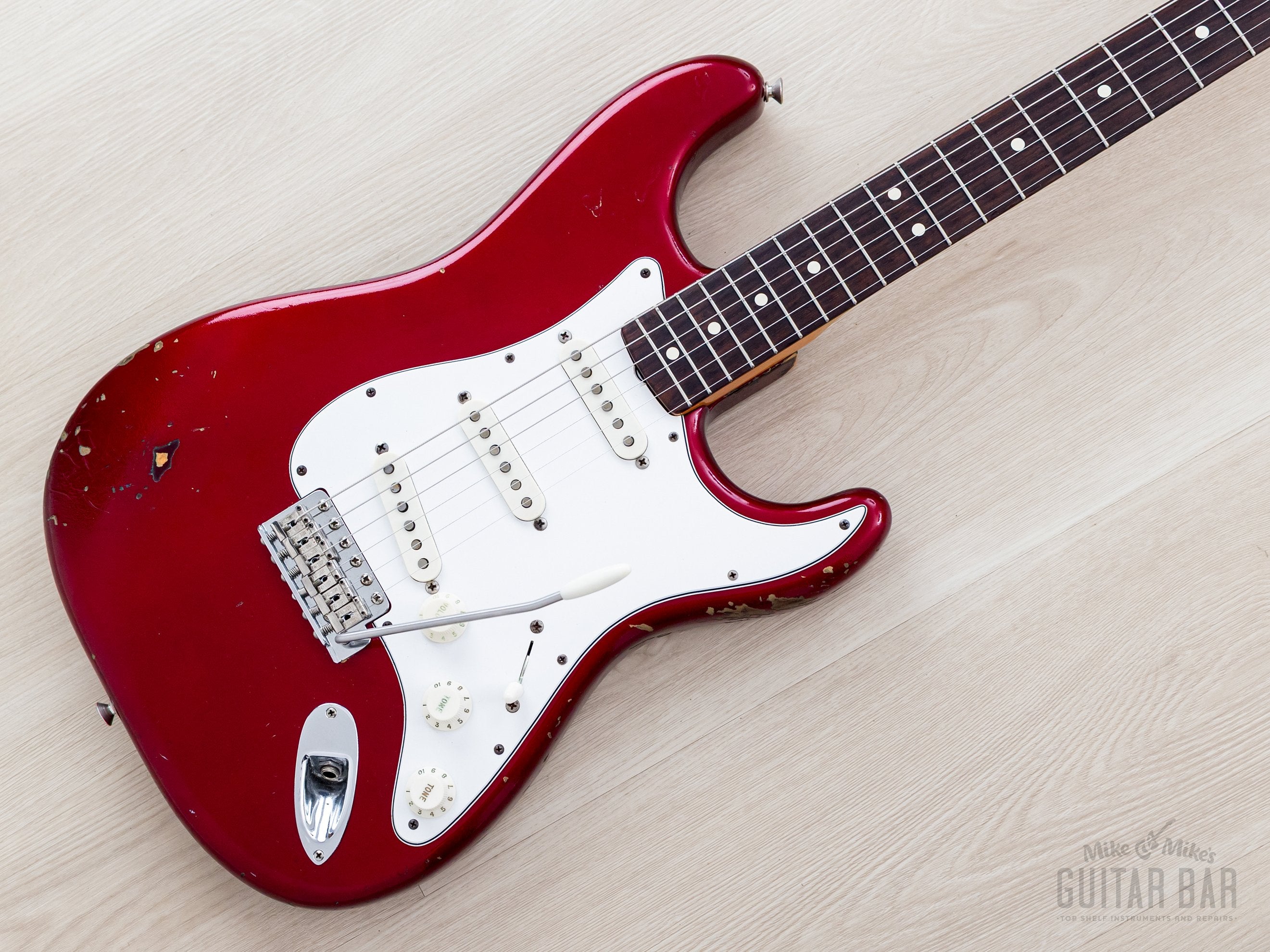 1983 Fender Fullerton American Vintage '62 Stratocaster Candy Apple Re