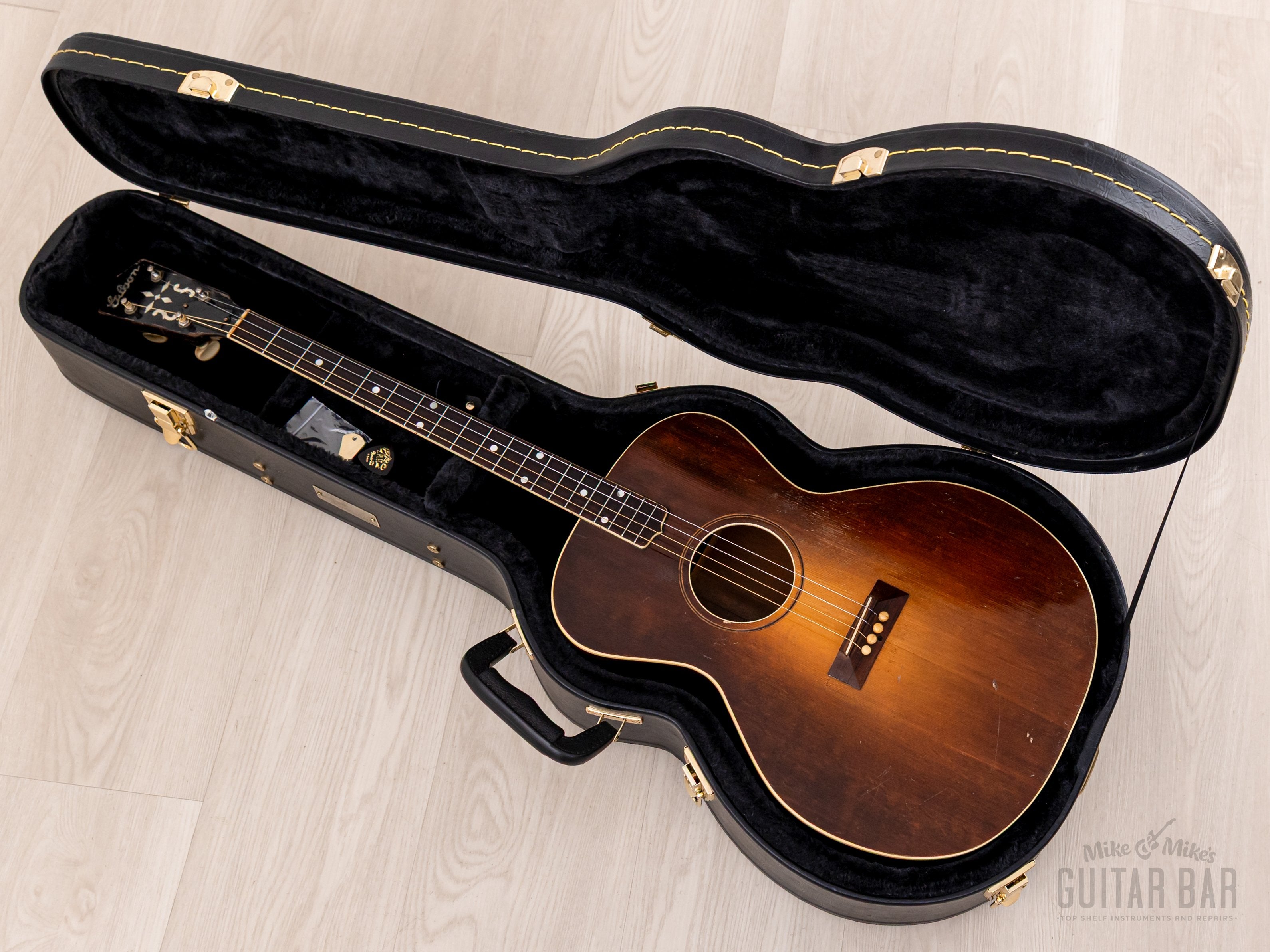 1928 Gibson TG-1 Vintage Tenor Acoustic Guitar Sunburst w/ Case