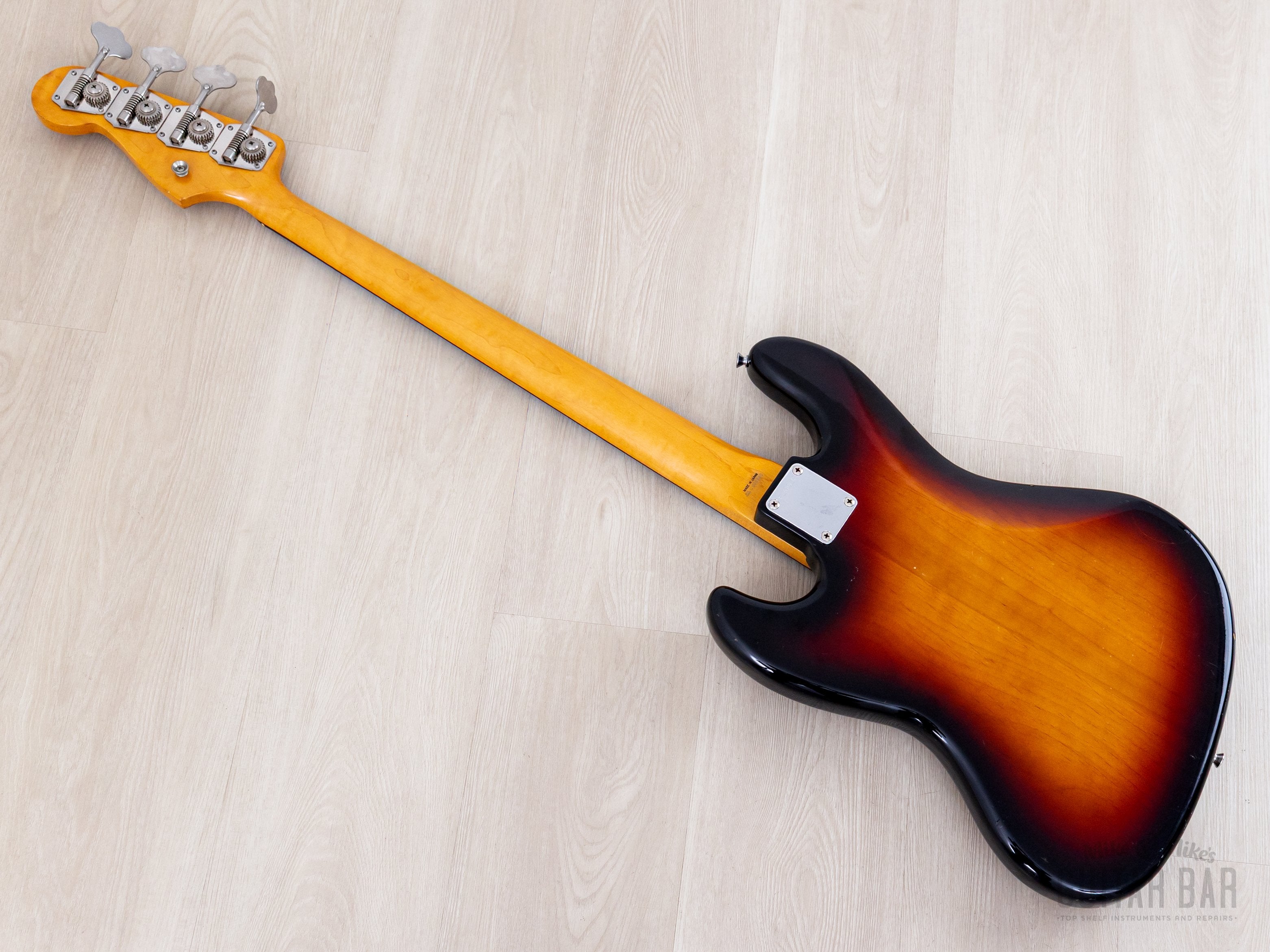 1989 Fender Jazz Bass '62 Vintage Reissue JB62-75 Sunburst 100% Origin