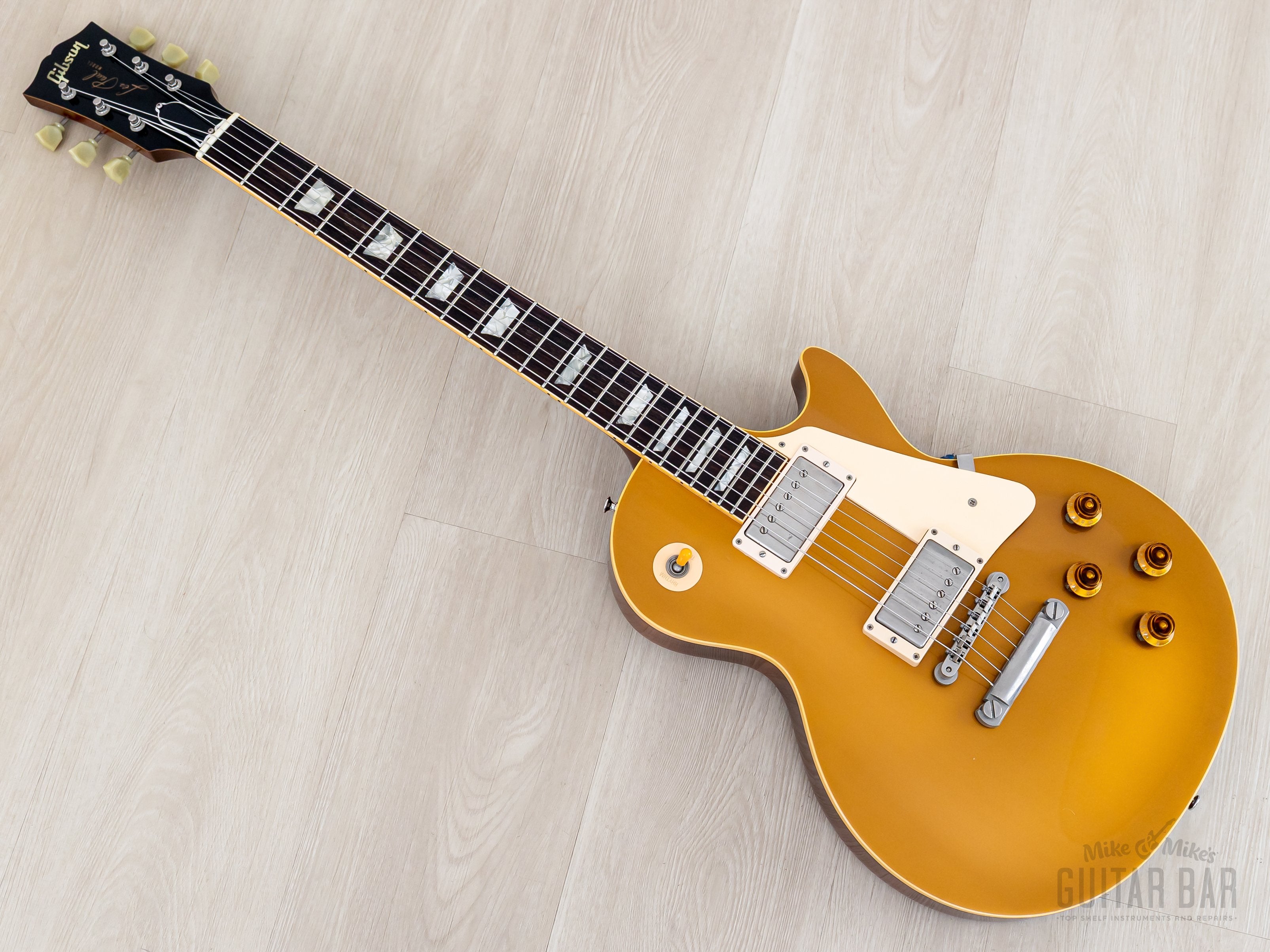 1998 Gibson Custom Shop Historic 1957 Les Paul Standard Goldtop R7, 10