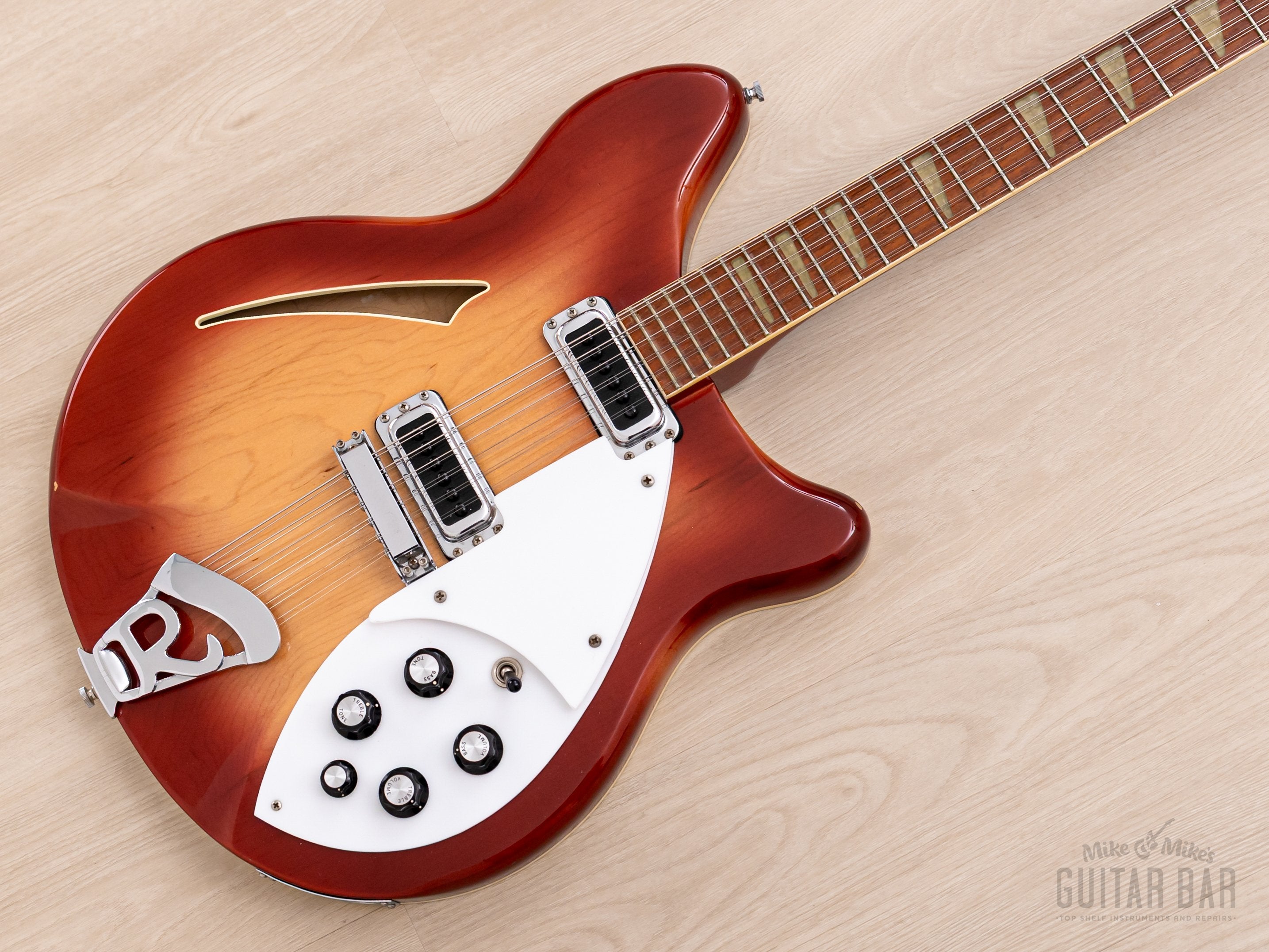 1986 Rickenbacker 360/12 Semi-Hollow 12-String Guitar Fireglo, Near-Mint w/ Case