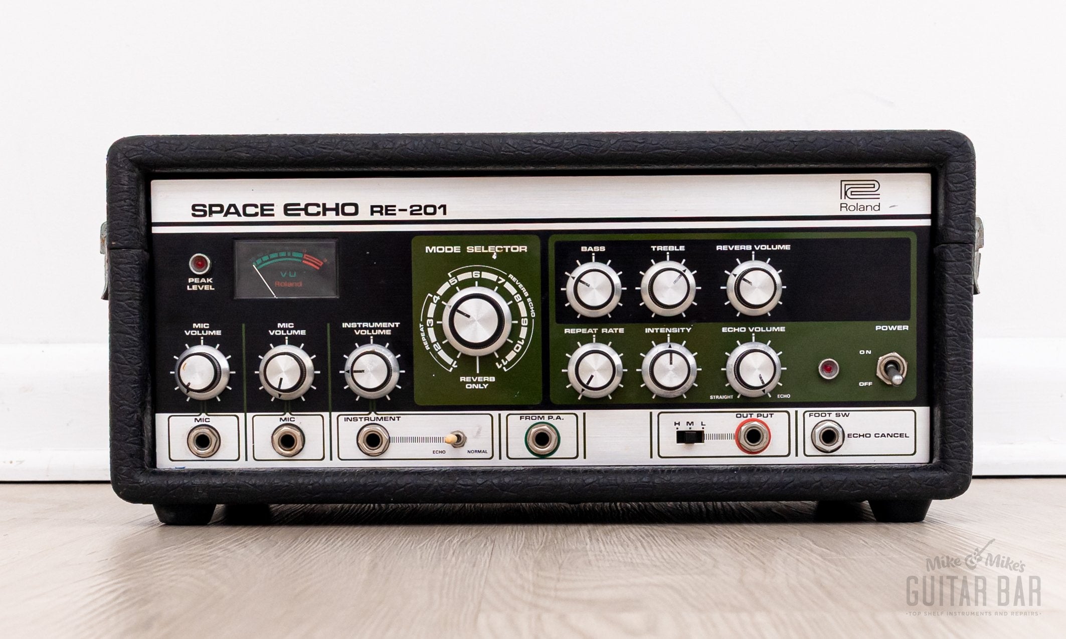 1979 Roland Space Echo RE-201 Vintage Analog Tape Delay, Clean & Serviced 120V