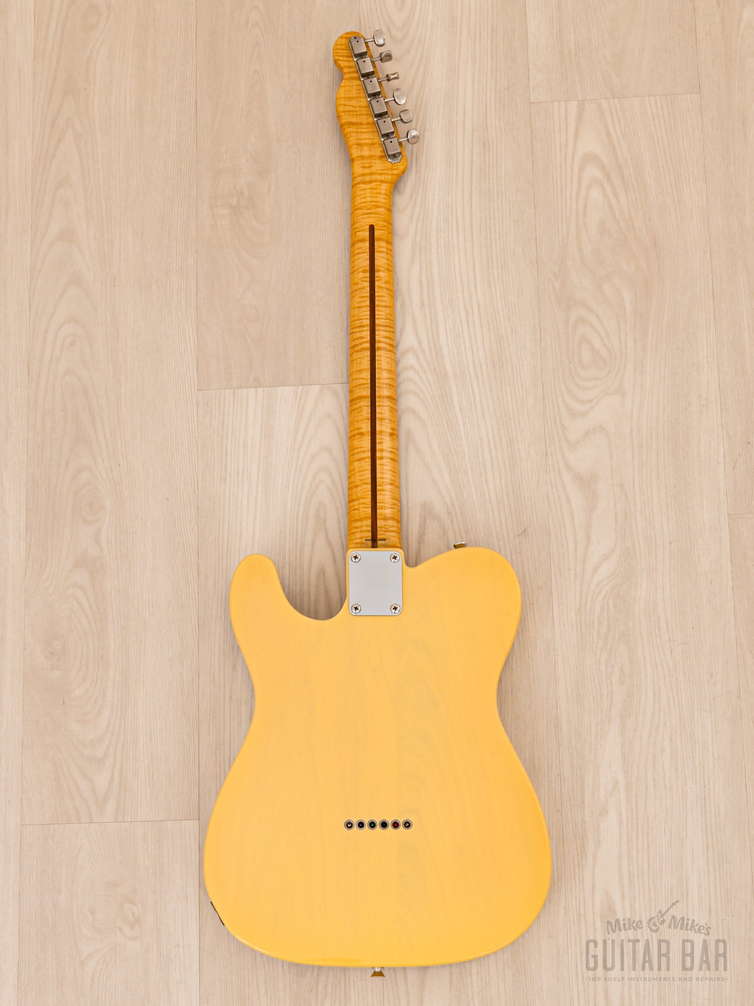 1995 Fender Telecaster '52 Vintage Reissue TL52-70 Blonde w/ Foto Flame  Neck & Case, Japan MIJ