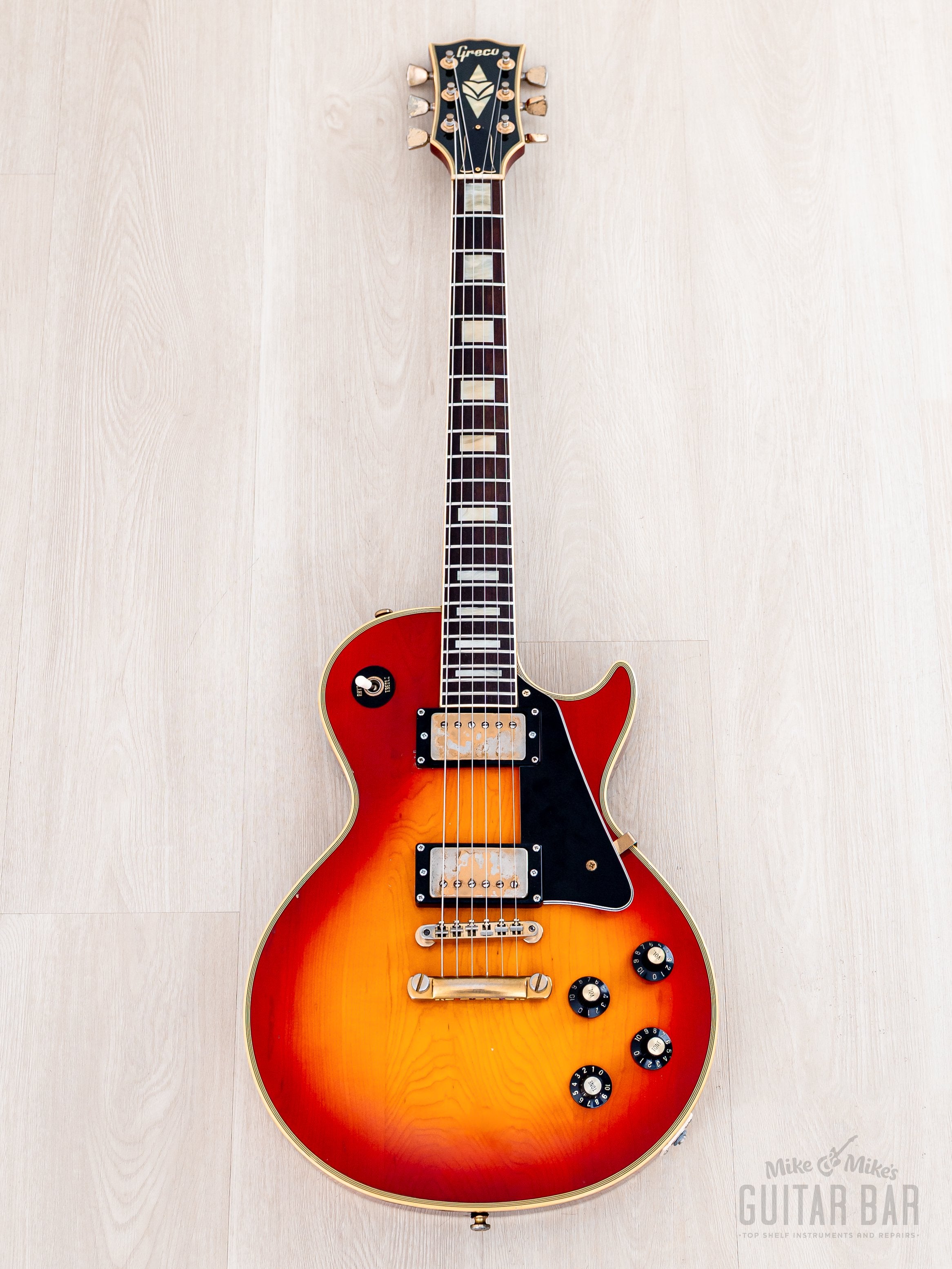 1983 Greco Mint Collection EGC68-50 Custom Cherry Sunburst w/ Screamin