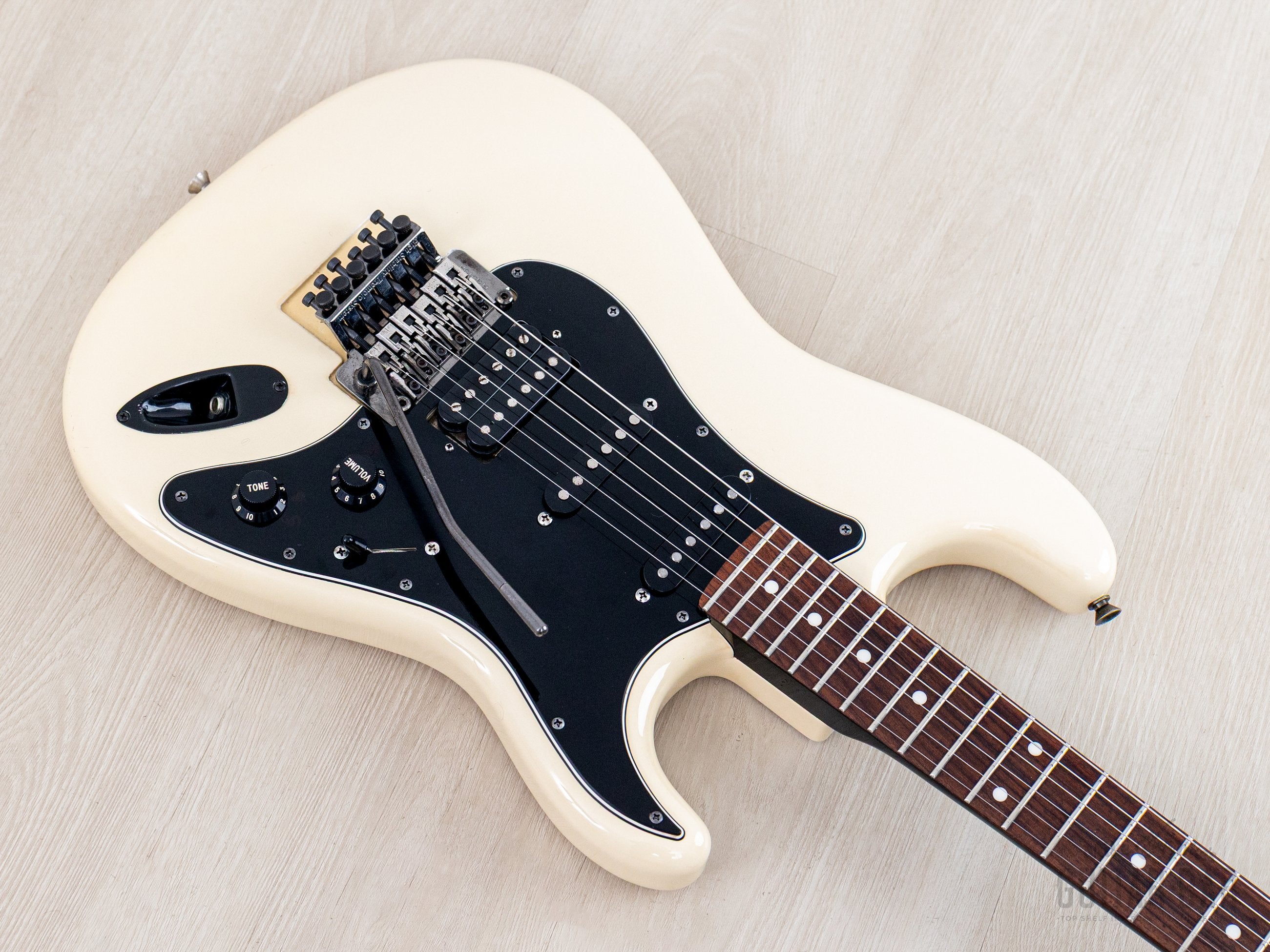 2012 Fender Stratocaster ST62-FR SSH Superstrat Vintage White w/ Floyd