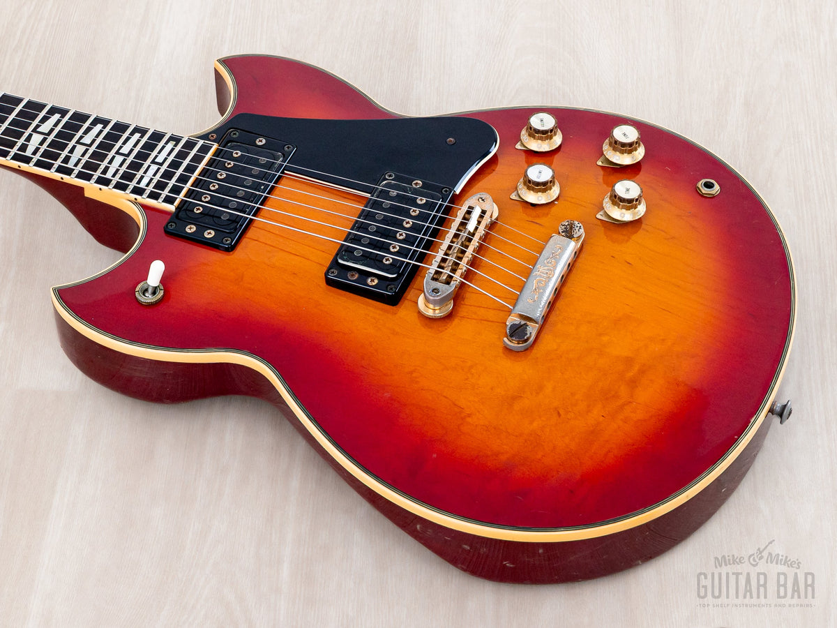 Yamaha SG1000 body angled from the lower bout