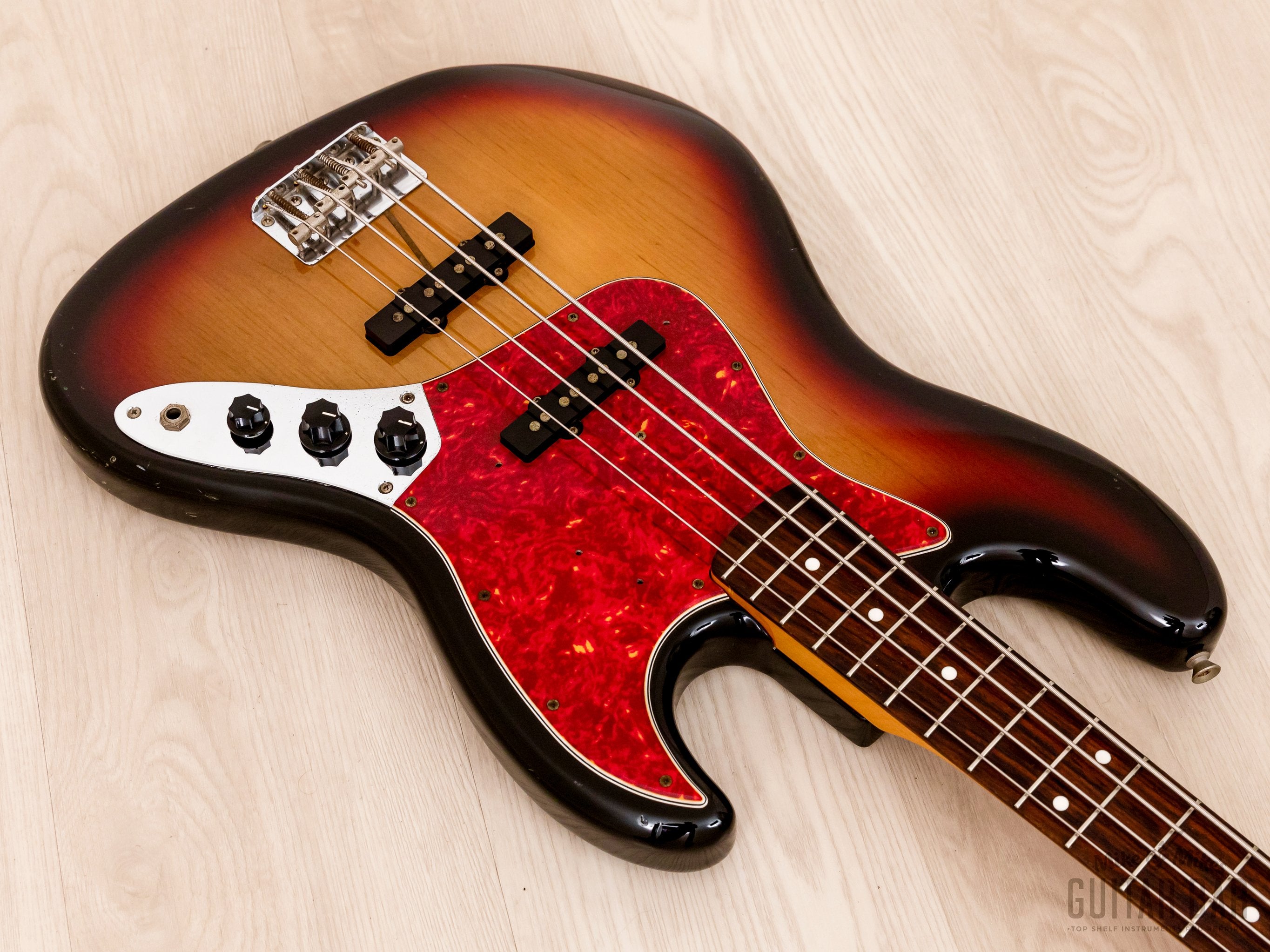 2000 Fender Jazz Bass '62 Vintage Reissue JB62-58 Sunburst, Japan CIJ