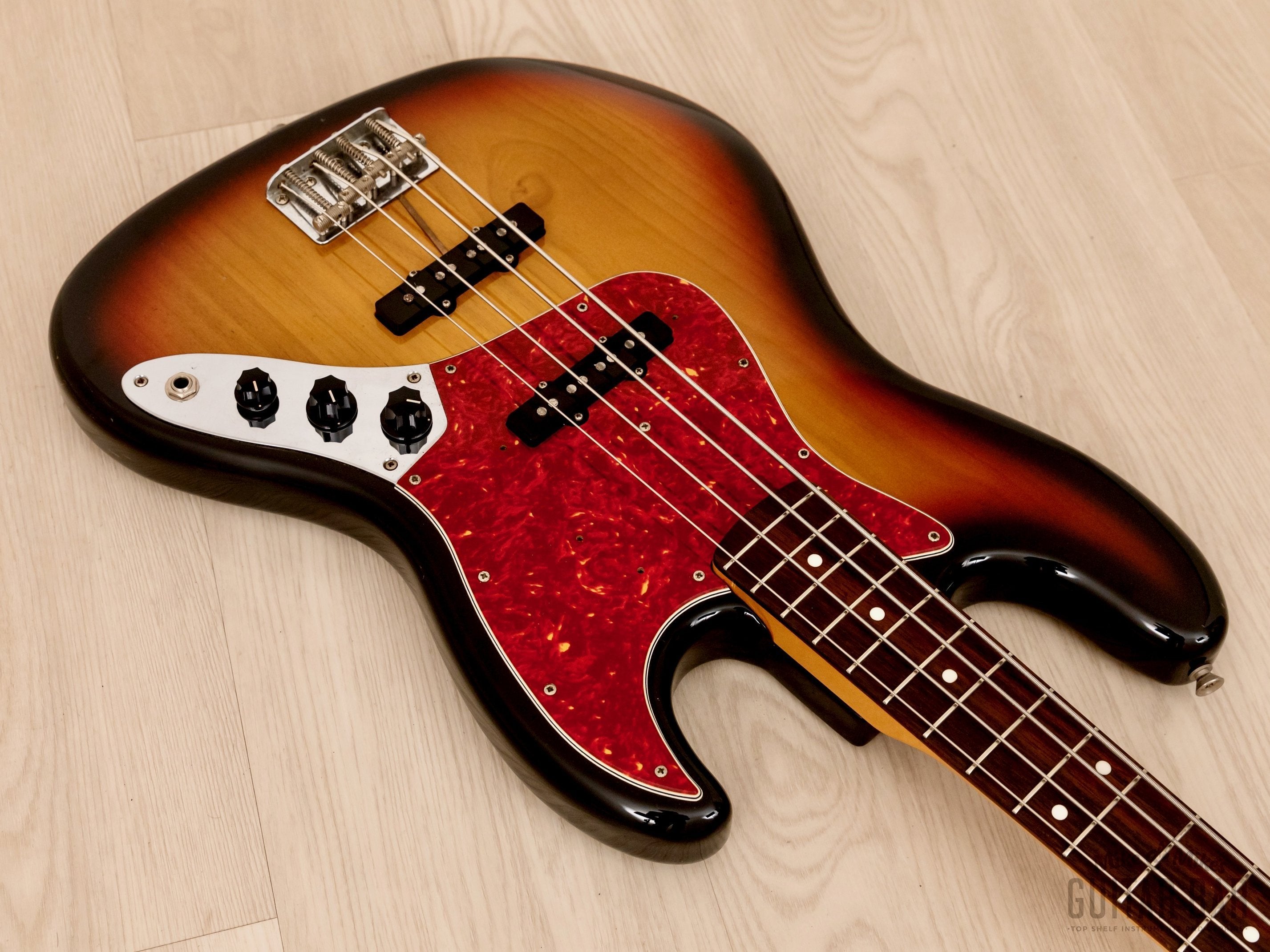 2000 Fender Jazz Bass '62 Vintage Reissue JB62-75US Sunburst