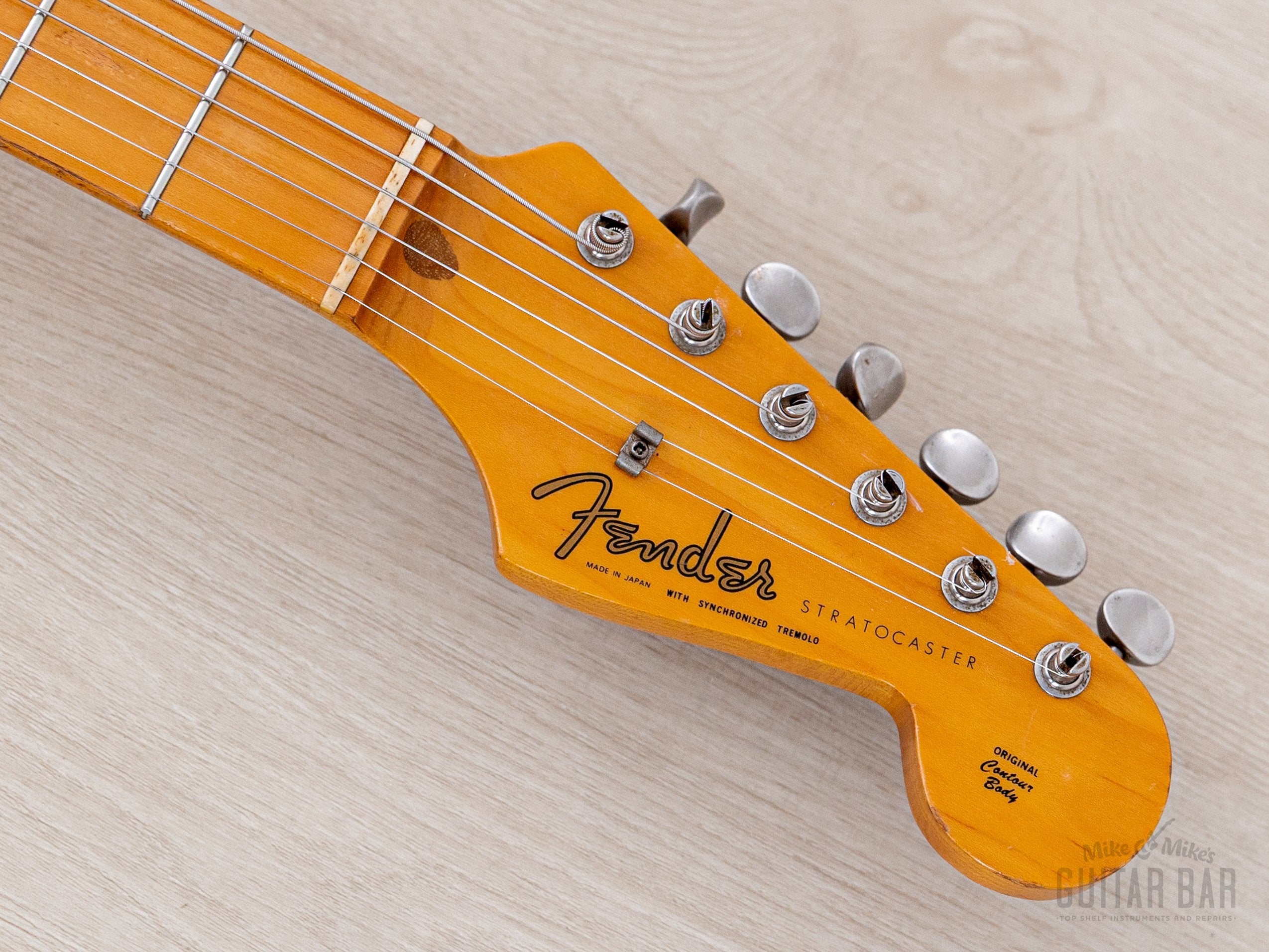 1982 Fender '57 Stratocaster JV ST57-65 Olympic White w/ USA Fullerton