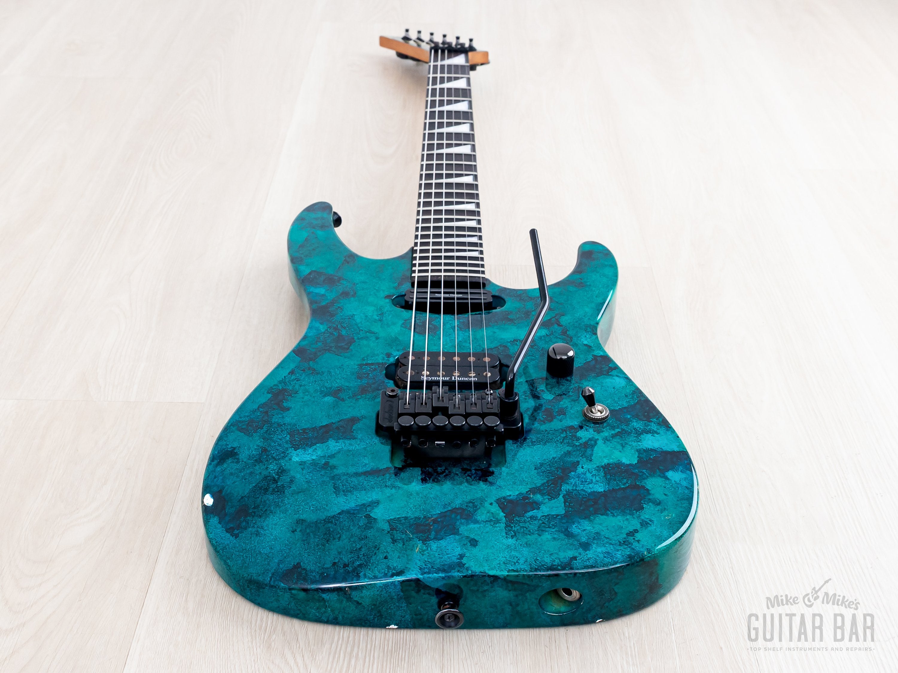 1994 Grover Jackson Doug Aldrich Custom Psycho Green-Blue, Japan