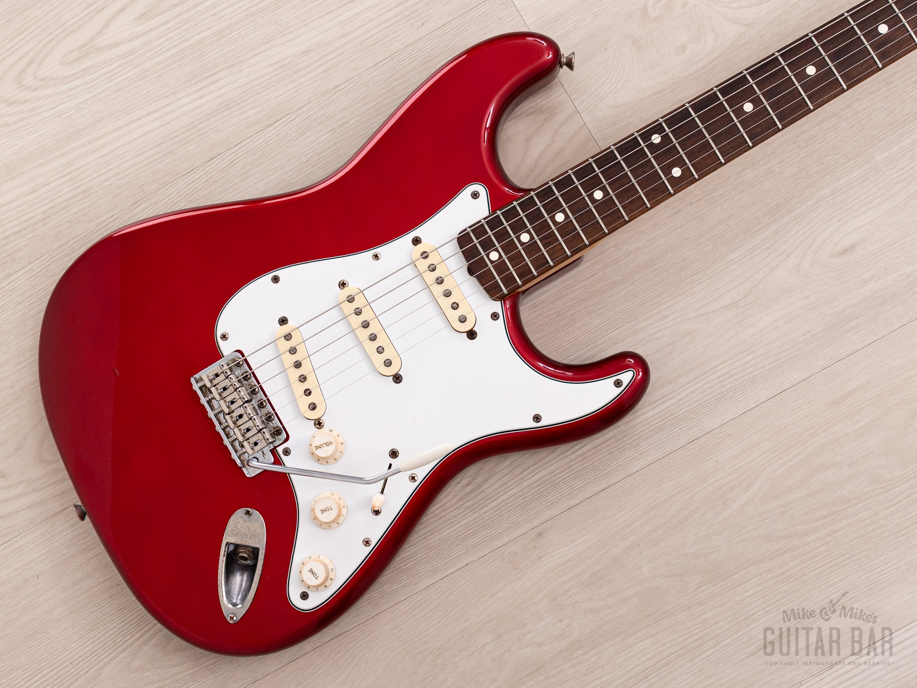 1983 Fender Stratocaster '62 Vintage Reissue JV ST62-65 Candy Apple Red 100% Original, Japan MIJ Fujigen