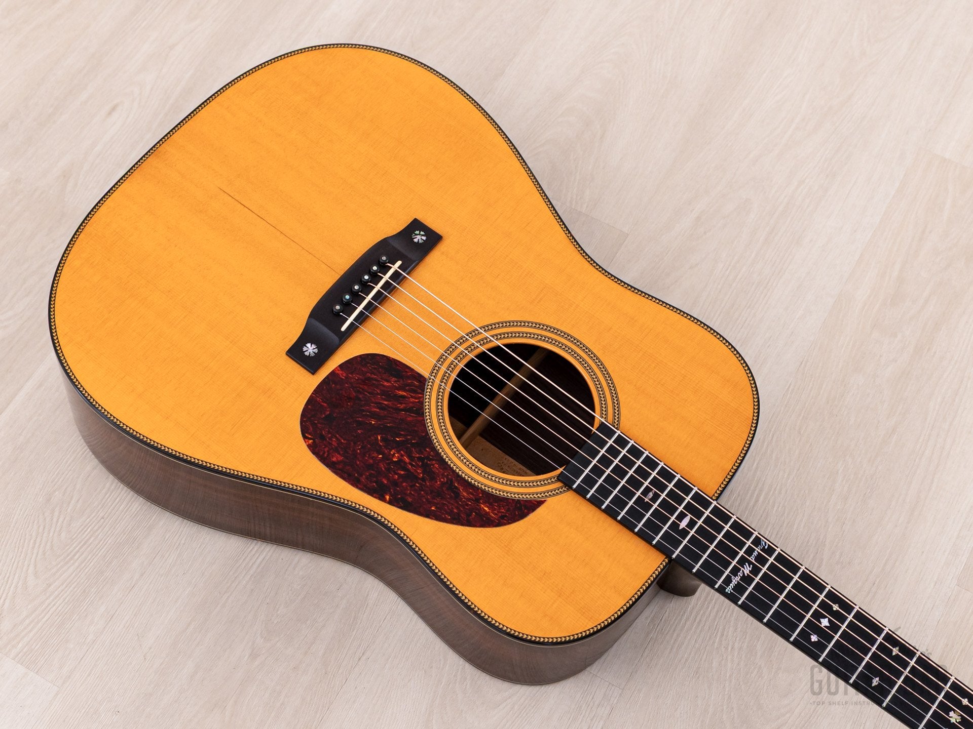 1994 Martin Limited Edition HD-28 GM LSH Grand Marquis Large Soundhole Herringbone Dreadnought w/ Case