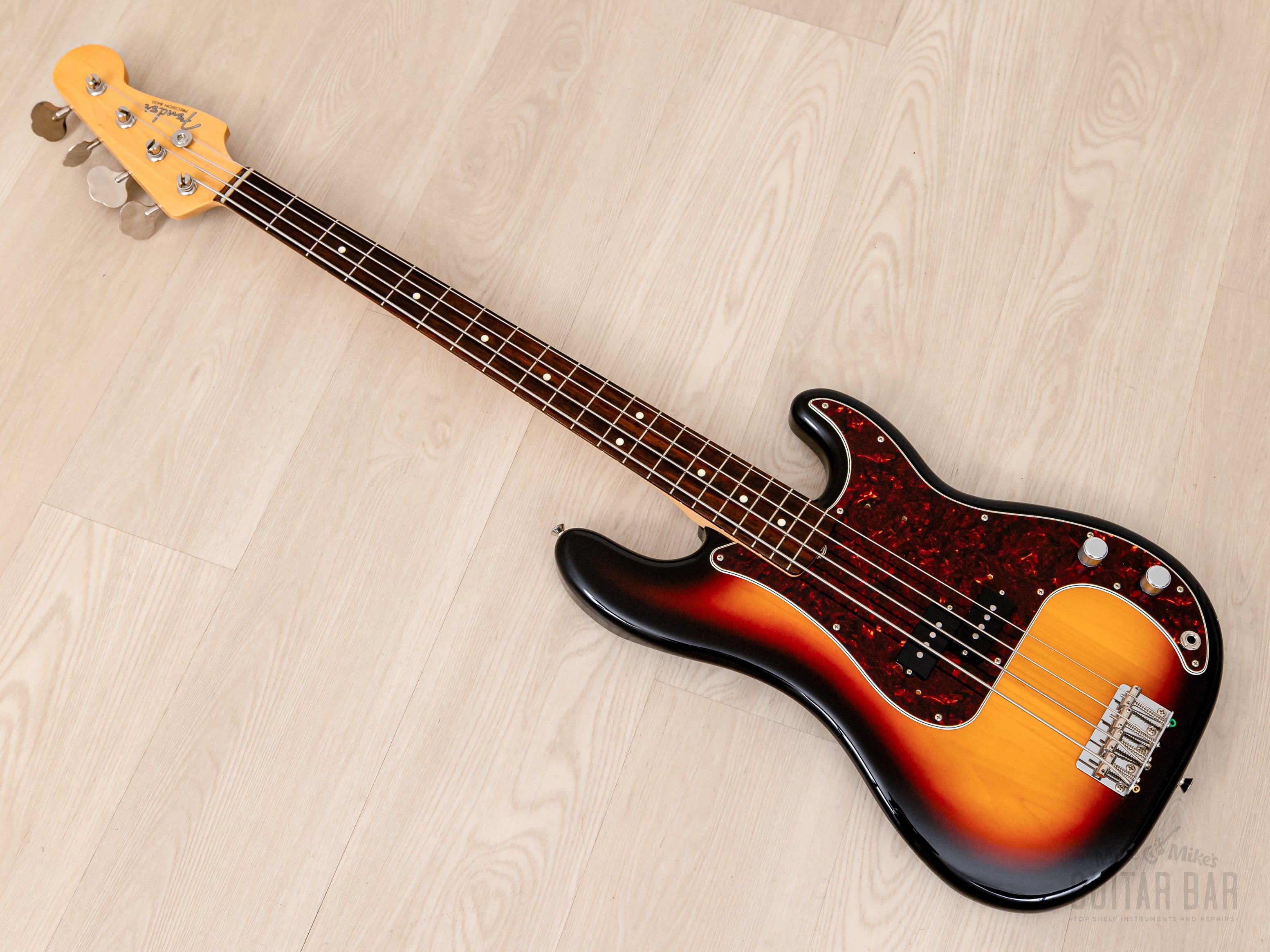 2022 Fender Traditional II 60s Precision Bass Sunburst, Near-Mint, Japan MIJ