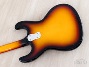 Mosrite Ventures Bass back of body close-up