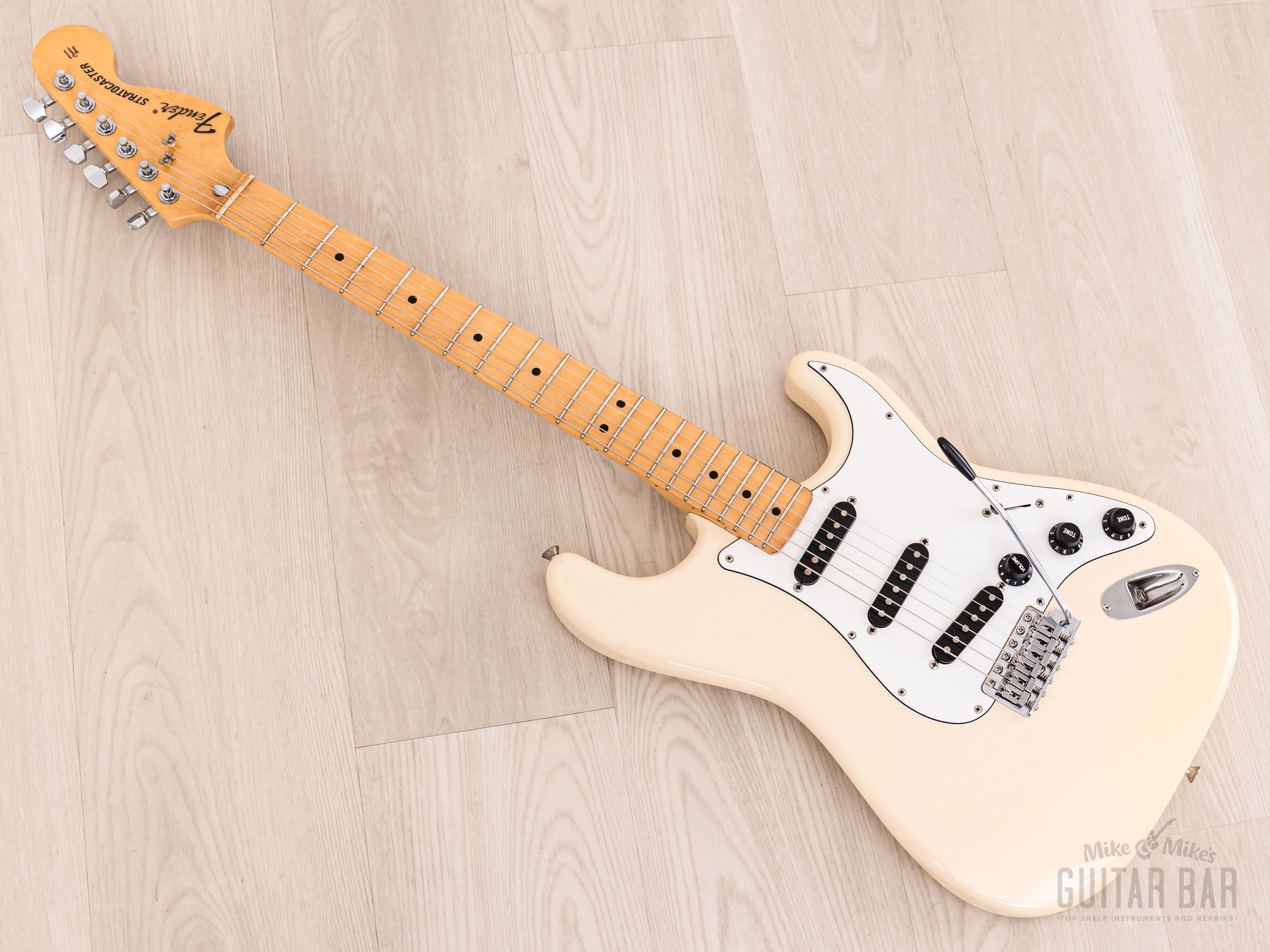 2002 Fender '72 Stratocaster ST72-58US Olympic White w/ American Vintage 57/62 Pickups, Japan CIJ