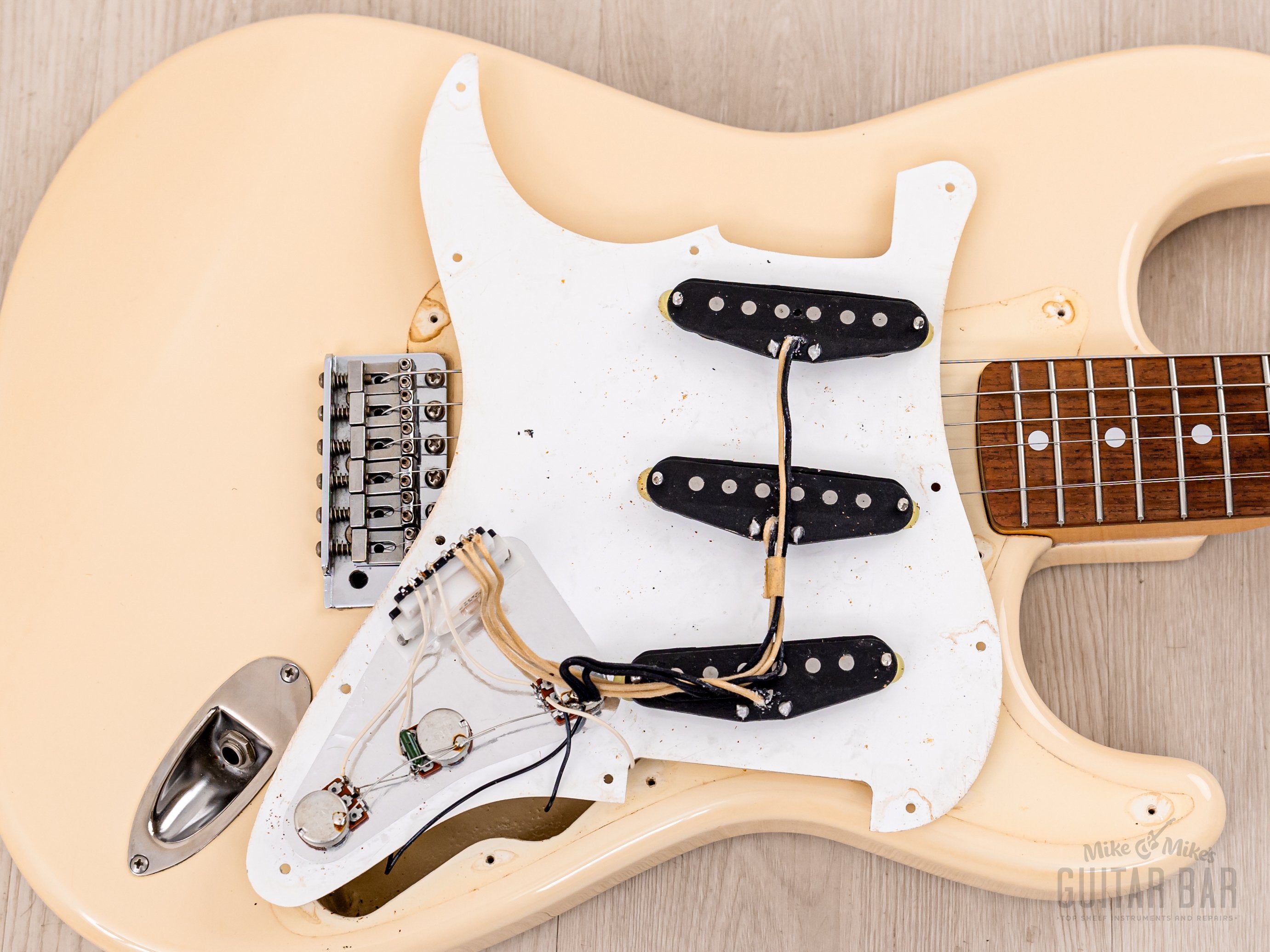 1999 Fender '72 Stratocaster ST72-58US Olympic White w/ American Vintage 57/62, Japan CIJ, Blackmore