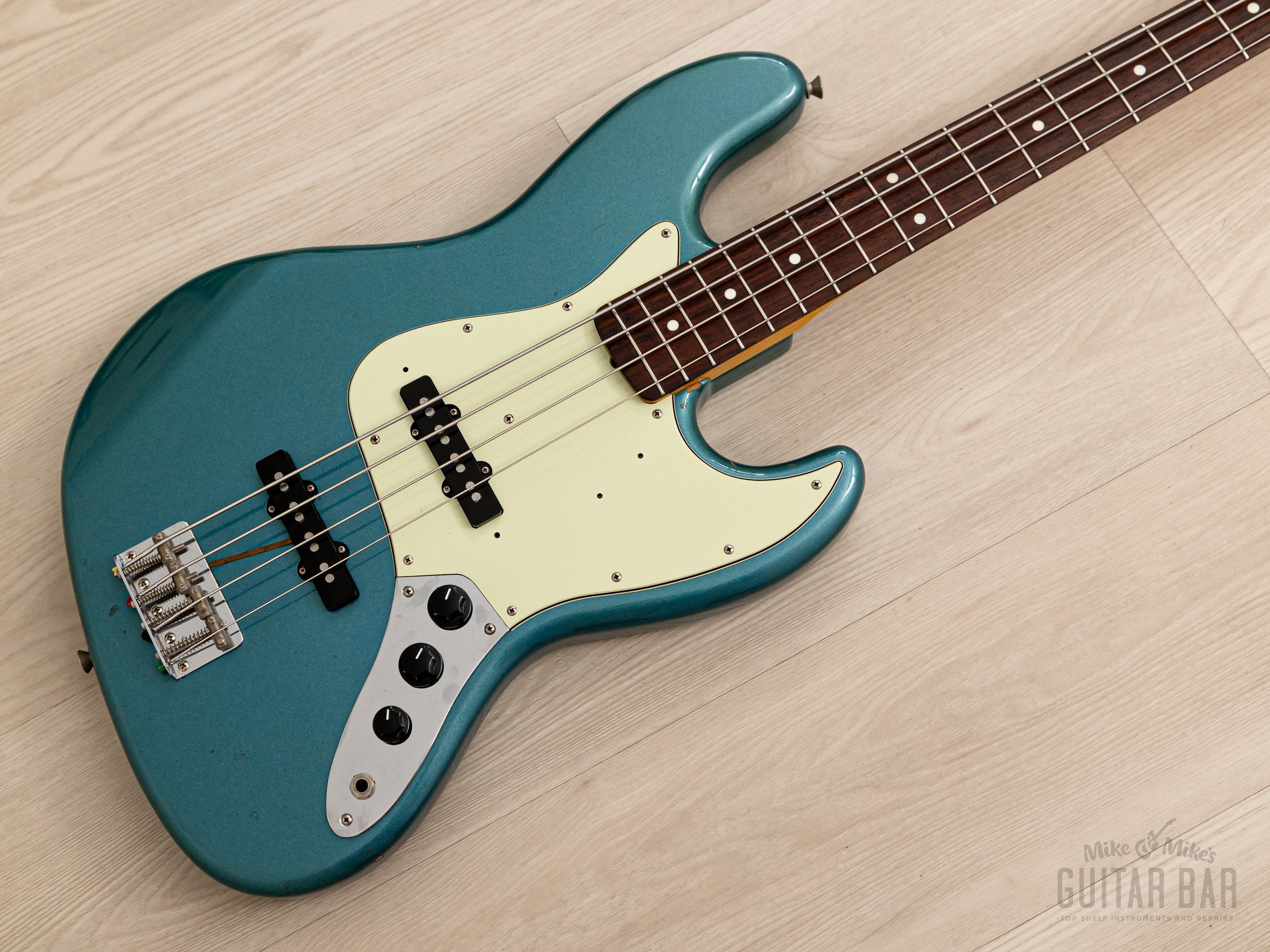 2002 Fender Jazz Bass ‘62 Vintage Reissue JB62-75US Lake Placid Blue w/ USA  Pickups, Japan CIJ