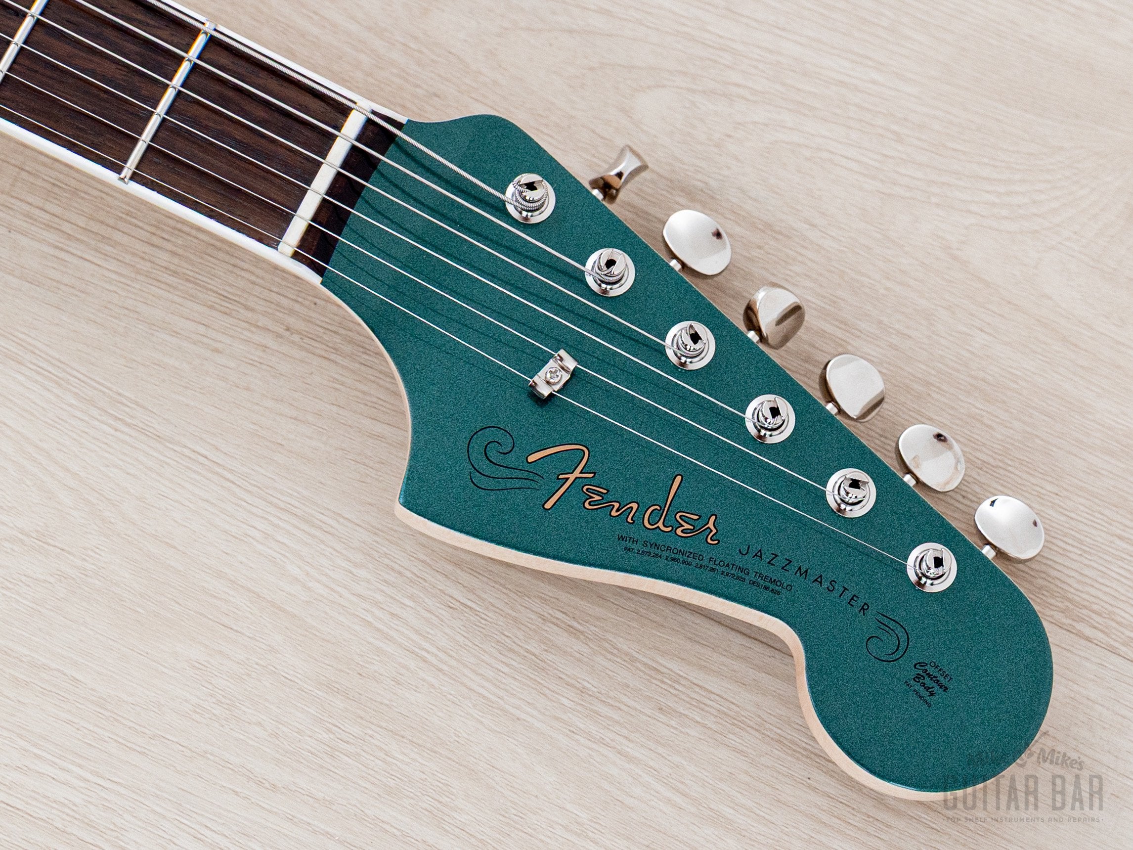 2026 Fender Traditional II 60s Jazzmaster FSR Sherwood Green + Headsto
